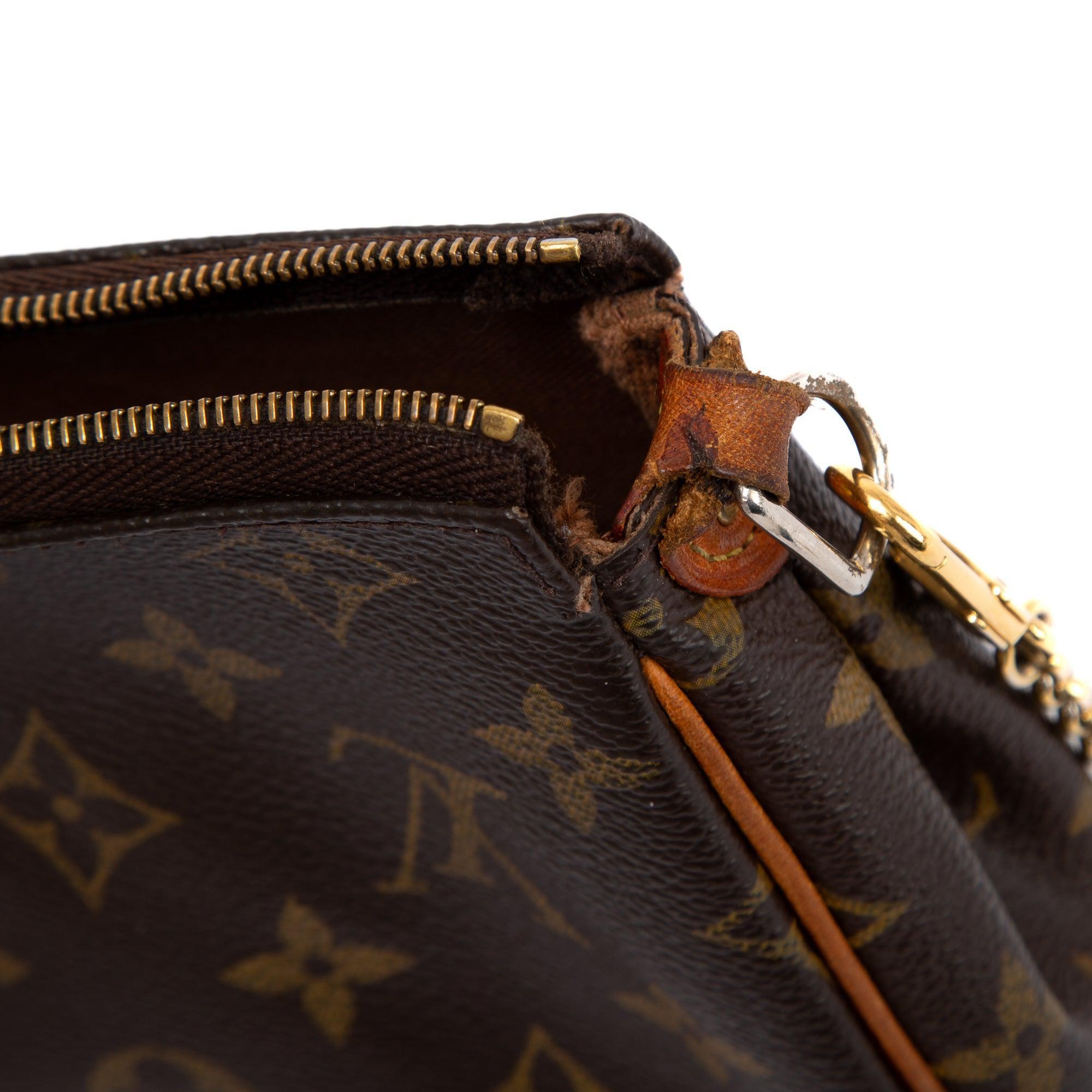 Louis Vuitton Monogram Eva Clutch w/ Strap