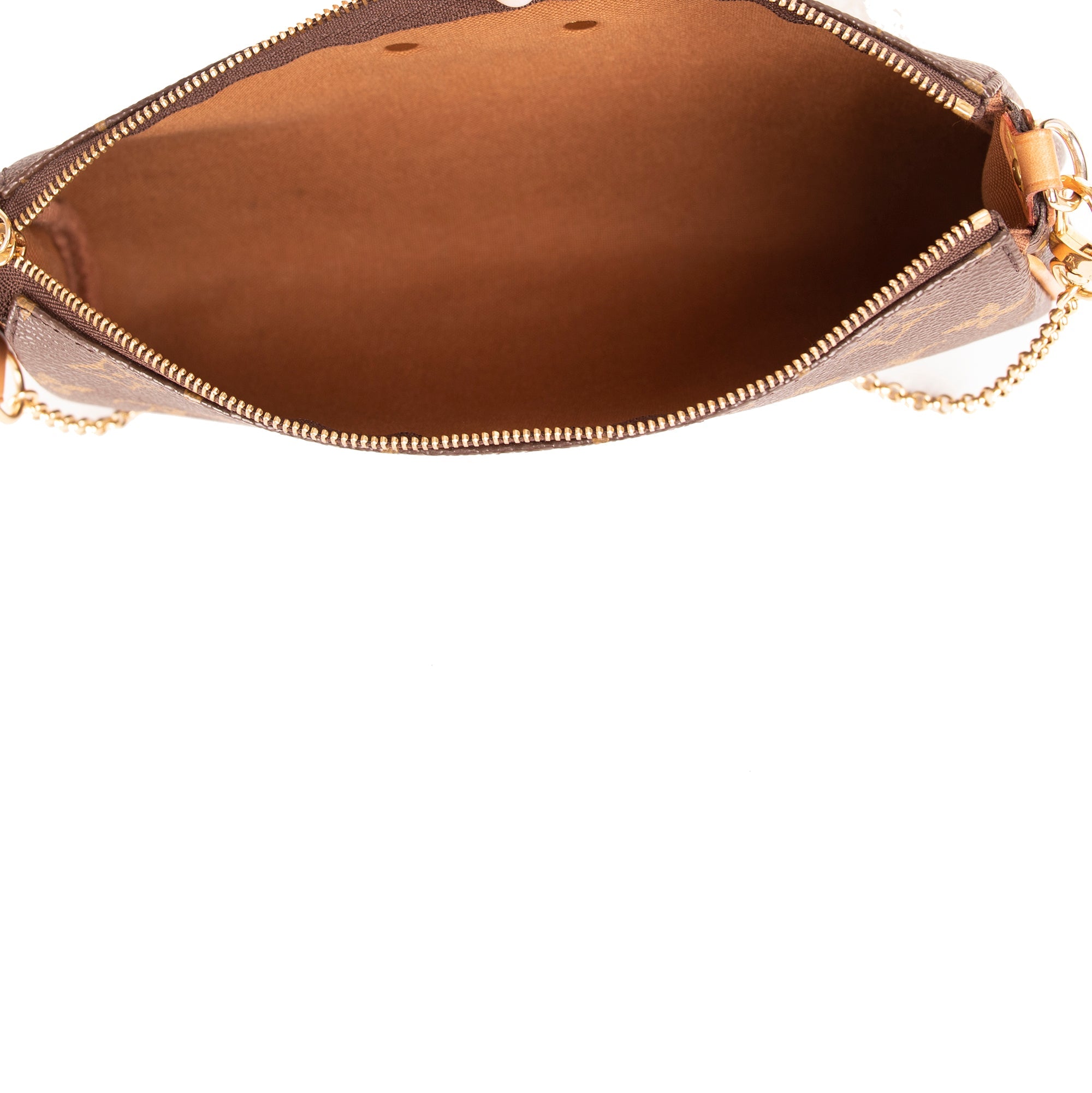Louis Vuitton Monogram Eva Clutch w/ Strap