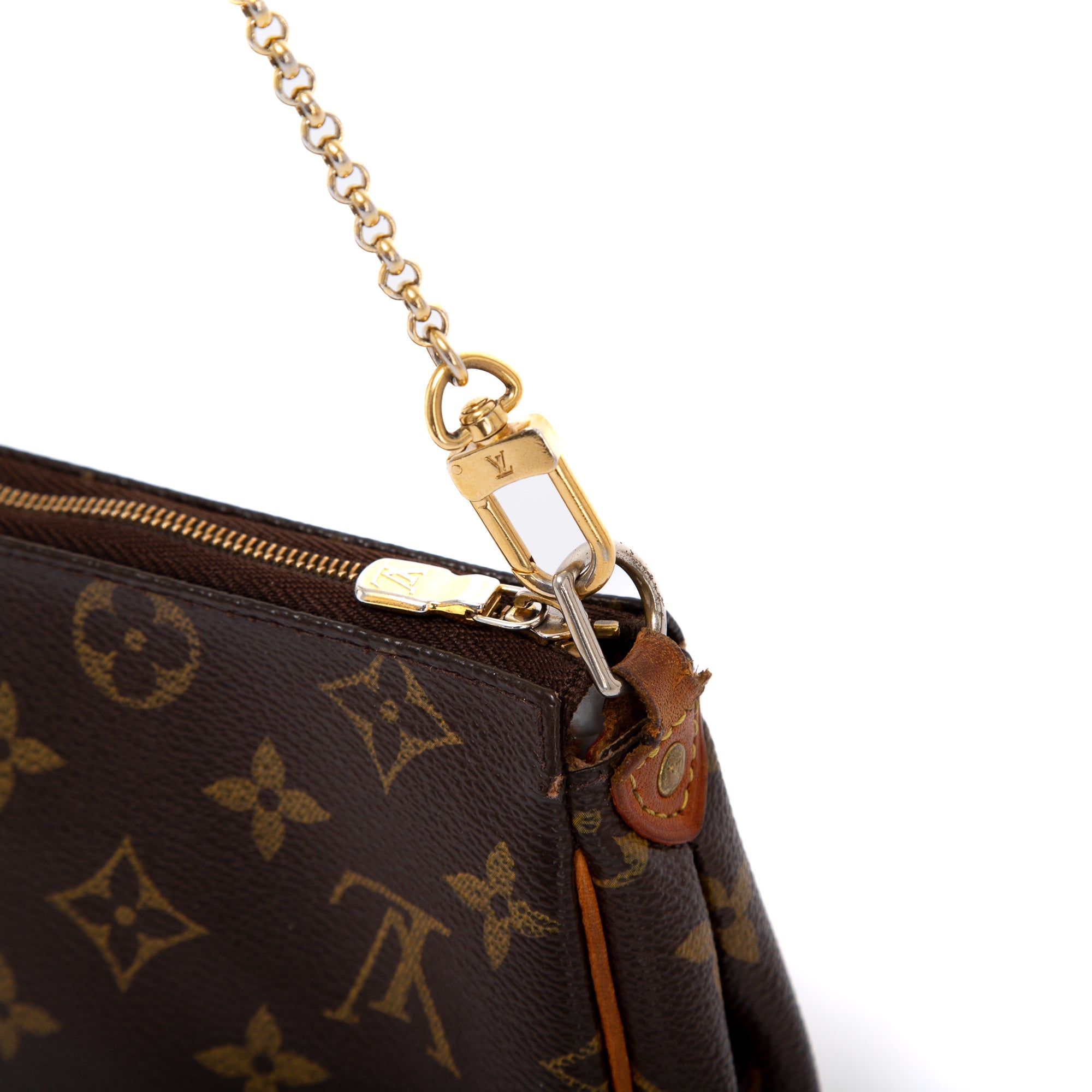 Louis Vuitton Monogram Eva Clutch w/ Strap