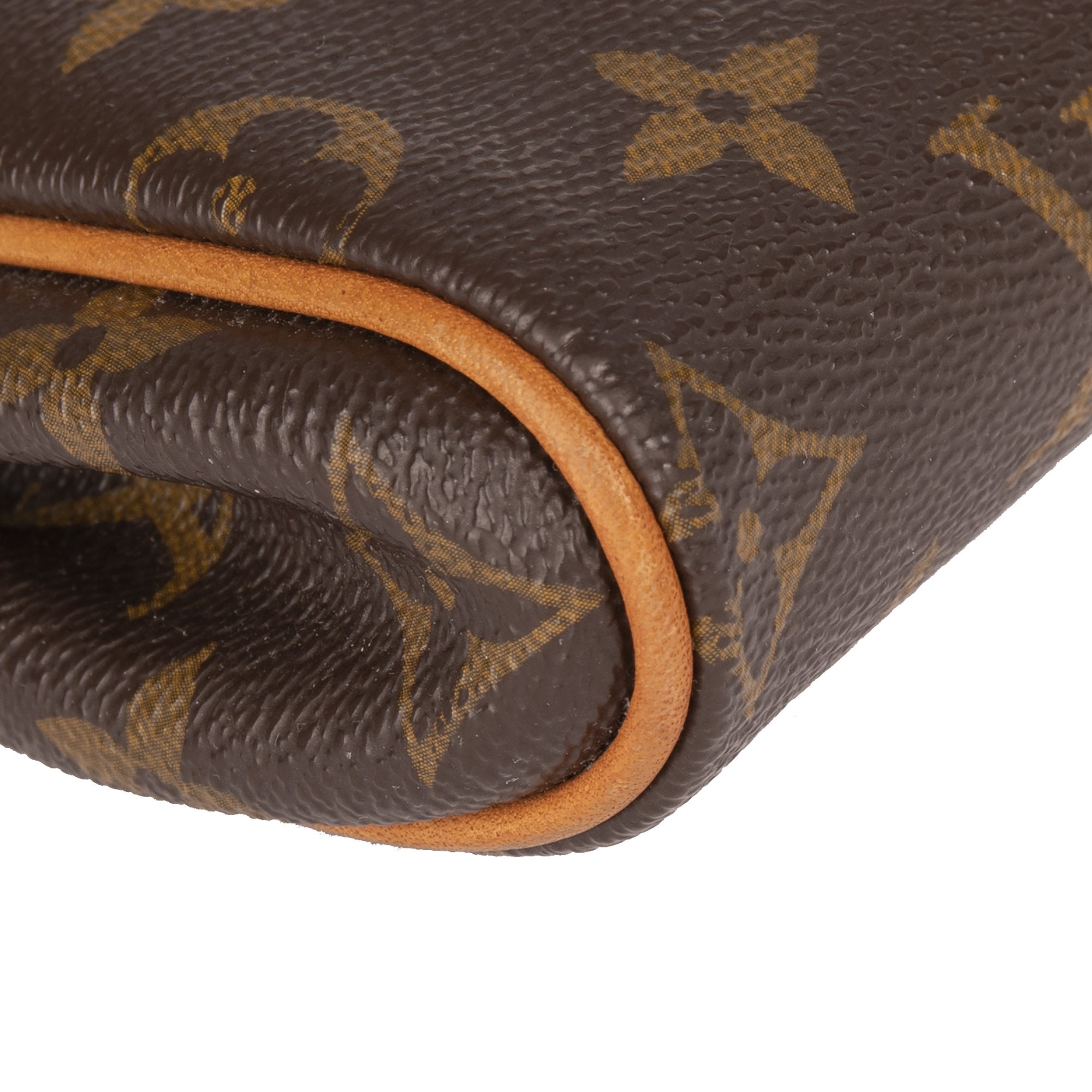 Louis Vuitton Monogram Eva Clutch w/ Strap & Box