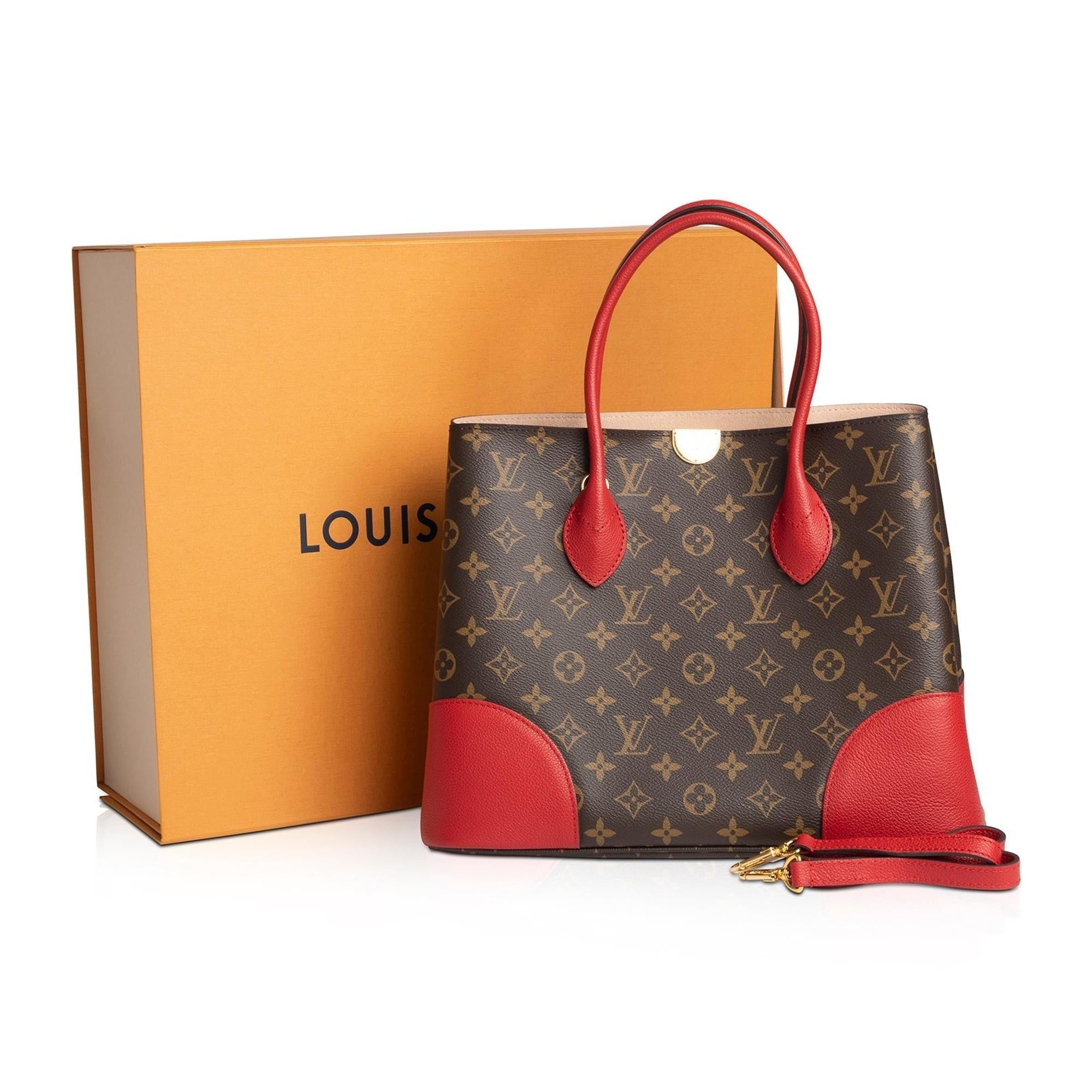 Louis Vuitton Monogram Flandrin Bag w/ Strap, Box & Receipt