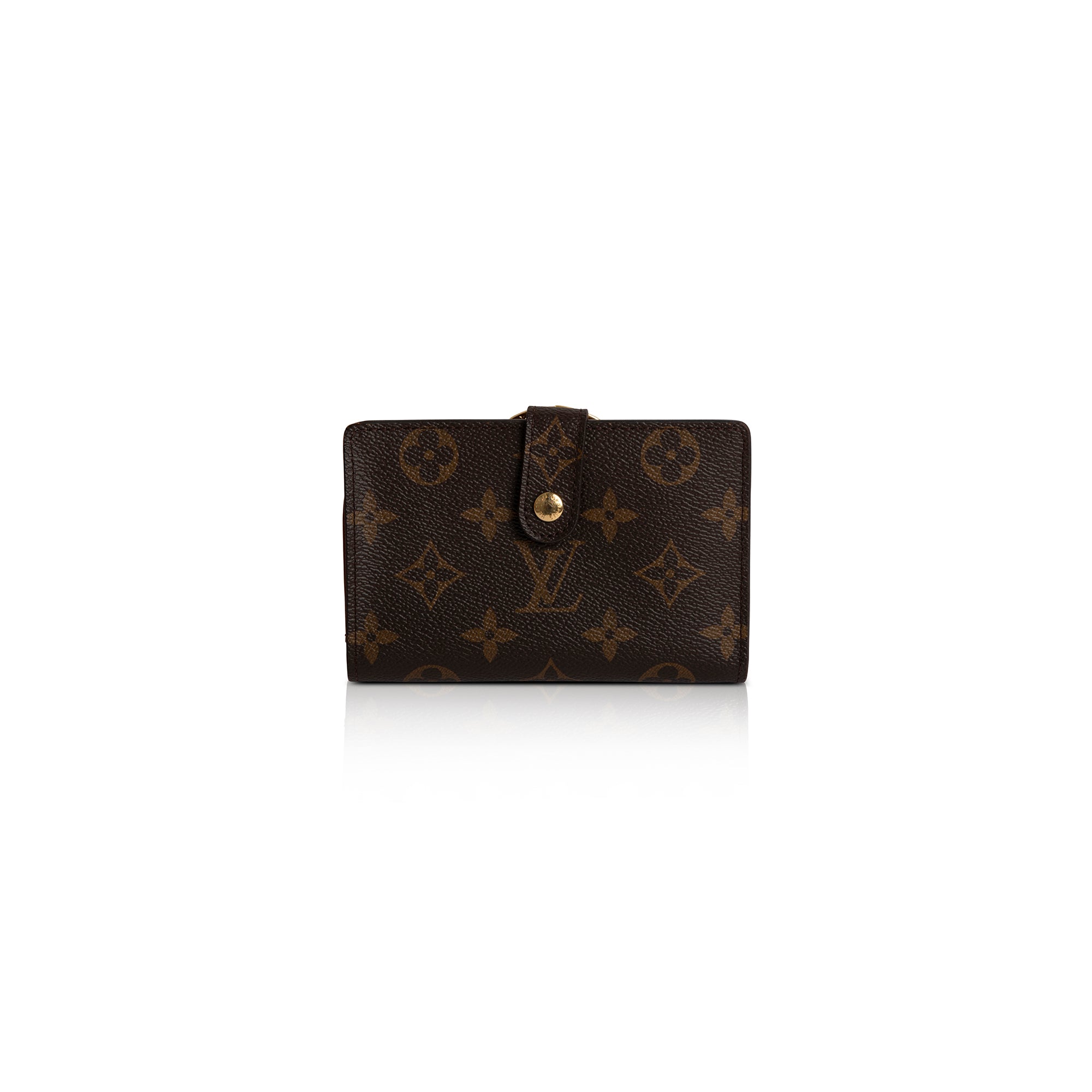 Louis Vuitton Monogram French Purse Wallet w/ Box