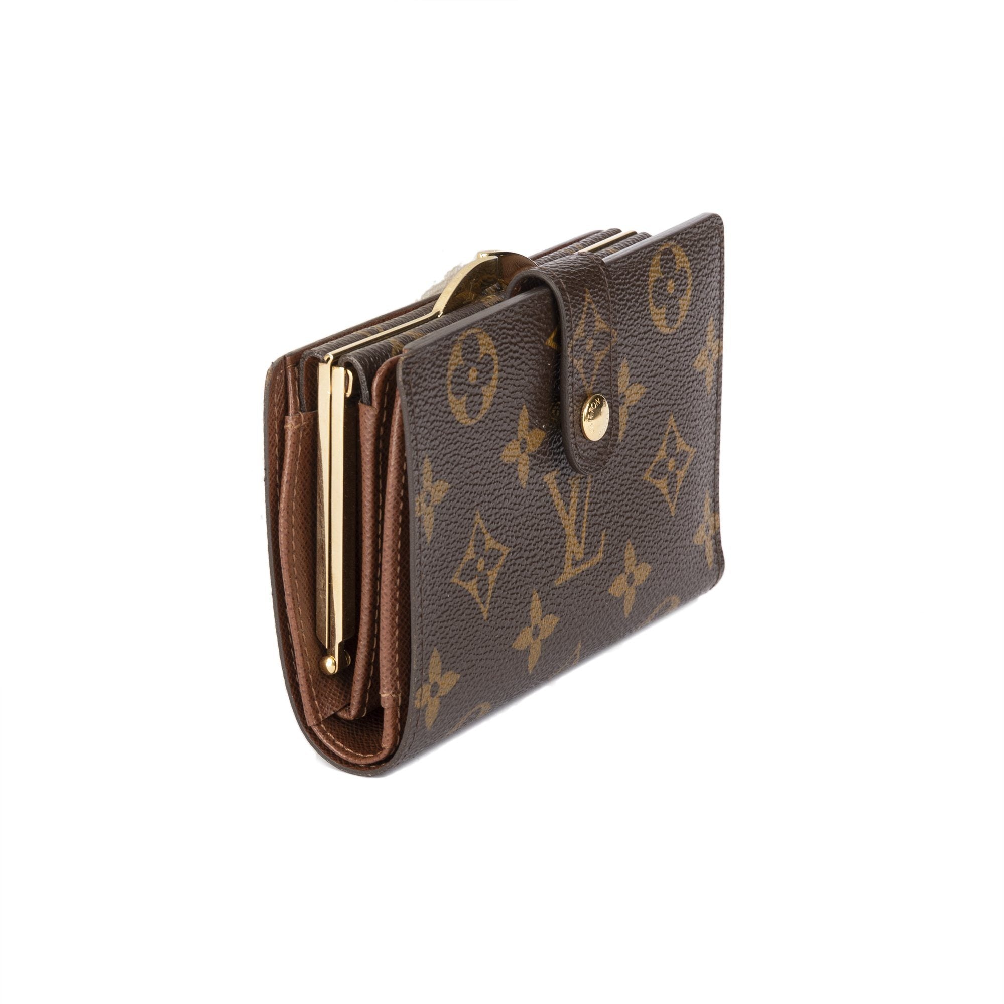 Louis Vuitton Monogram French Purse Wallet w/ Box