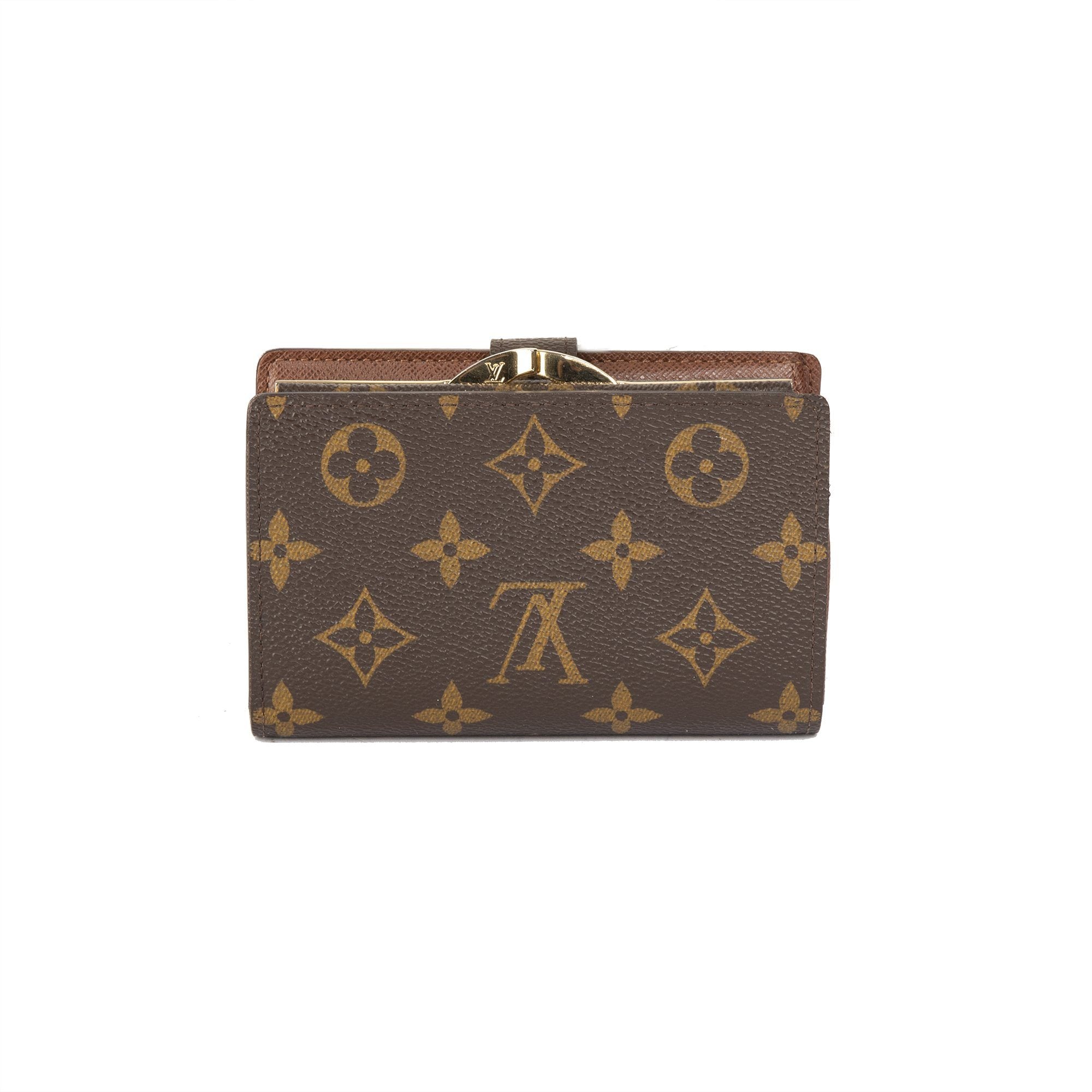 Louis Vuitton Monogram French Purse Wallet w/ Box