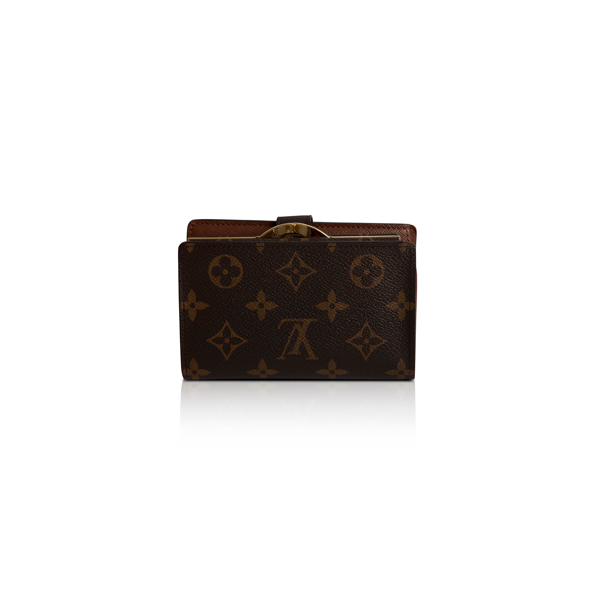 Louis Vuitton Monogram French Purse Wallet w/ Box