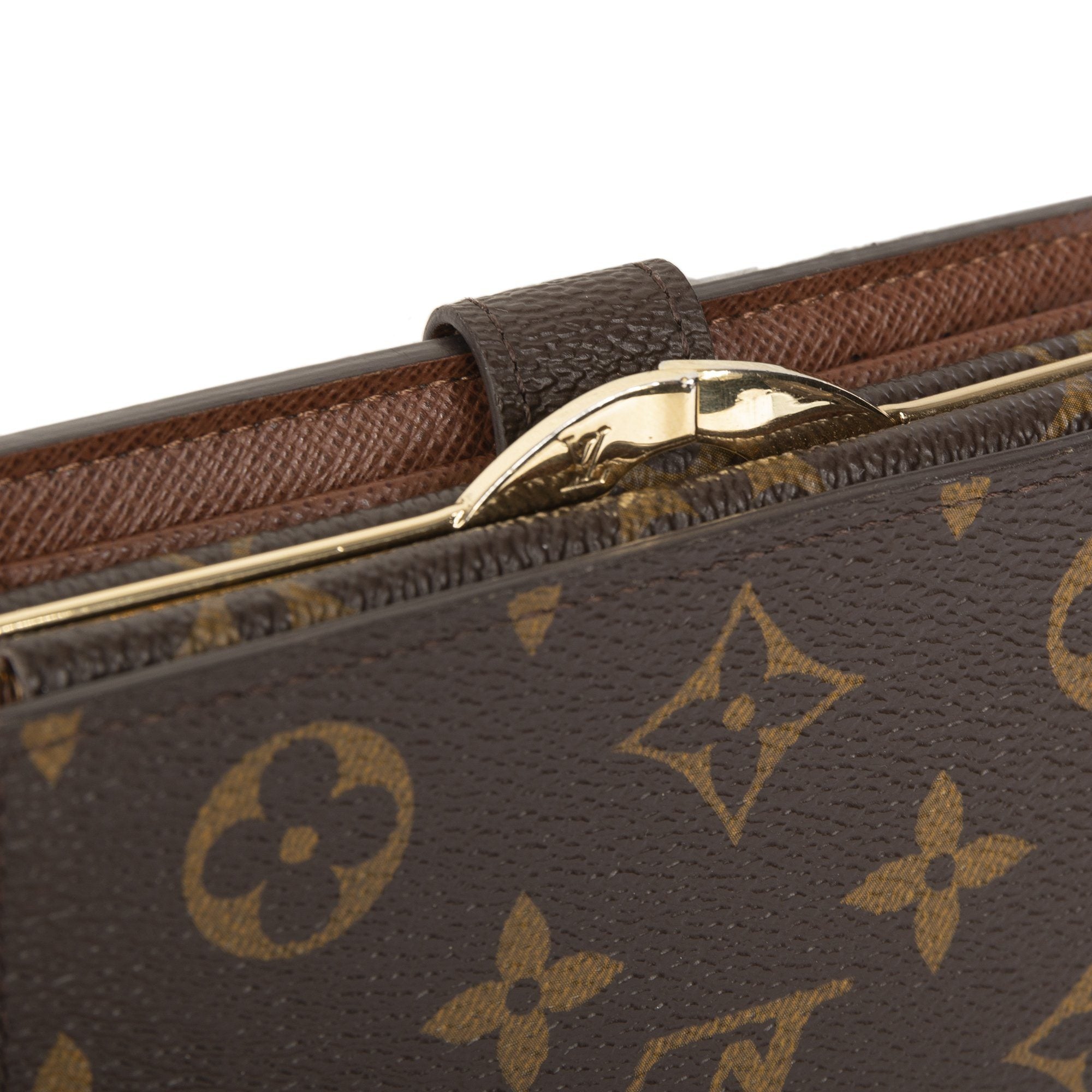 Louis Vuitton Monogram French Purse Wallet w/ Box