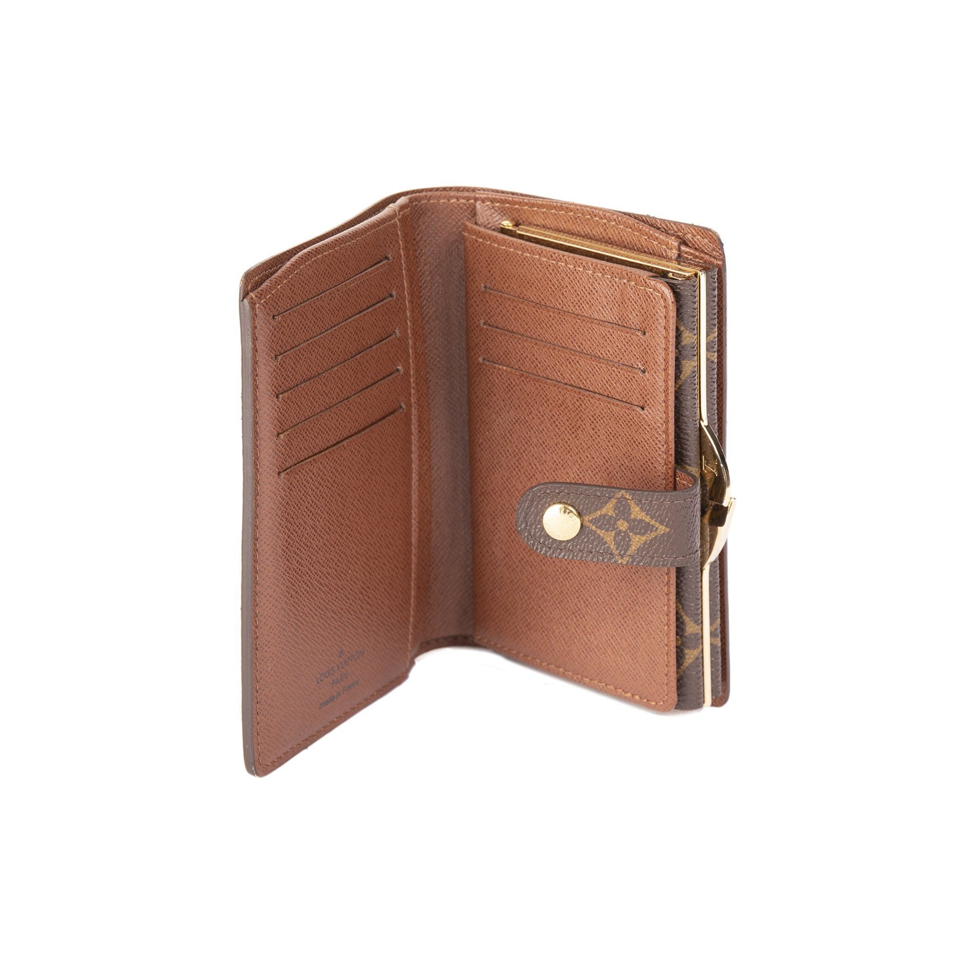 Louis Vuitton Monogram French Purse Wallet w/ Box