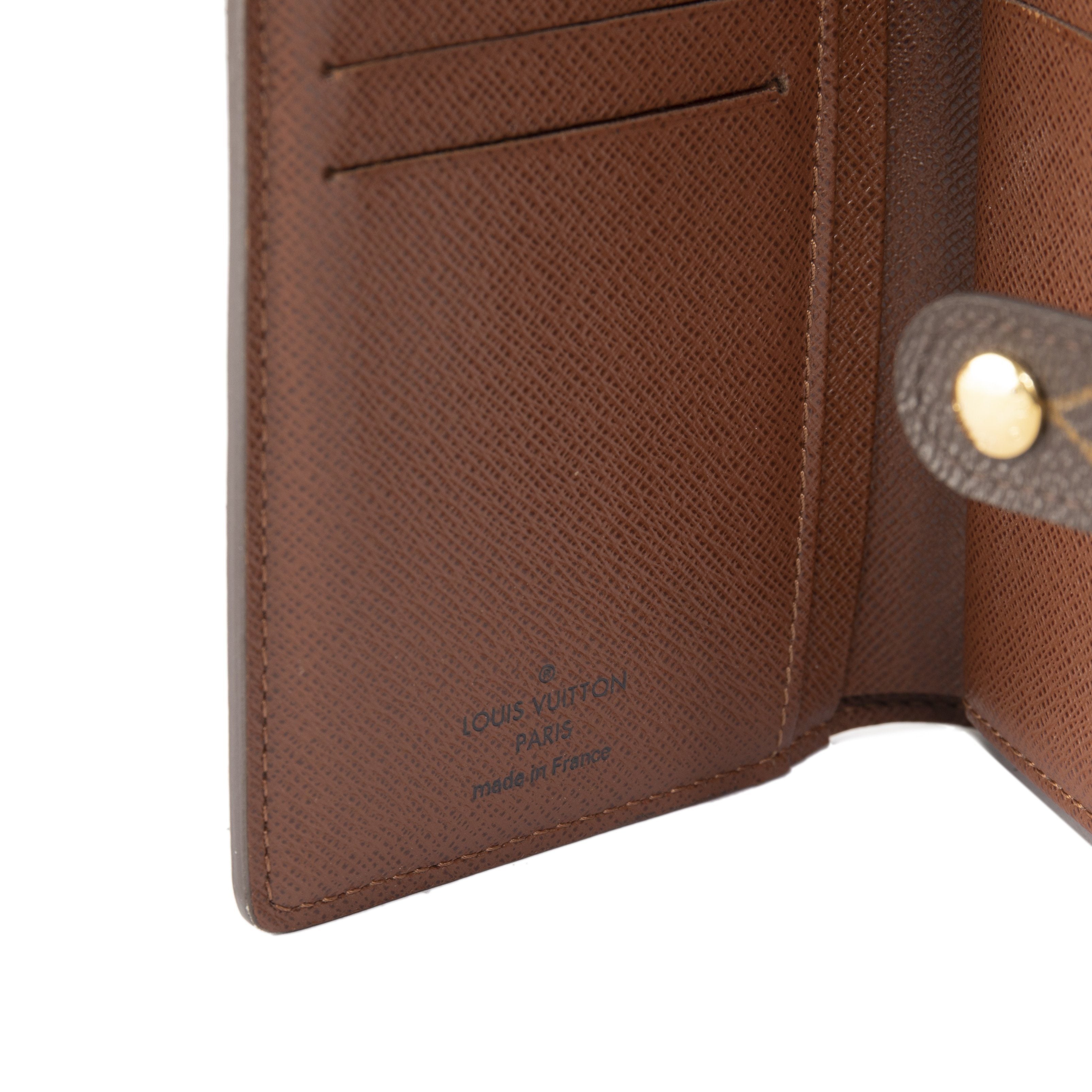 Louis Vuitton Monogram French Purse Wallet w/ Box