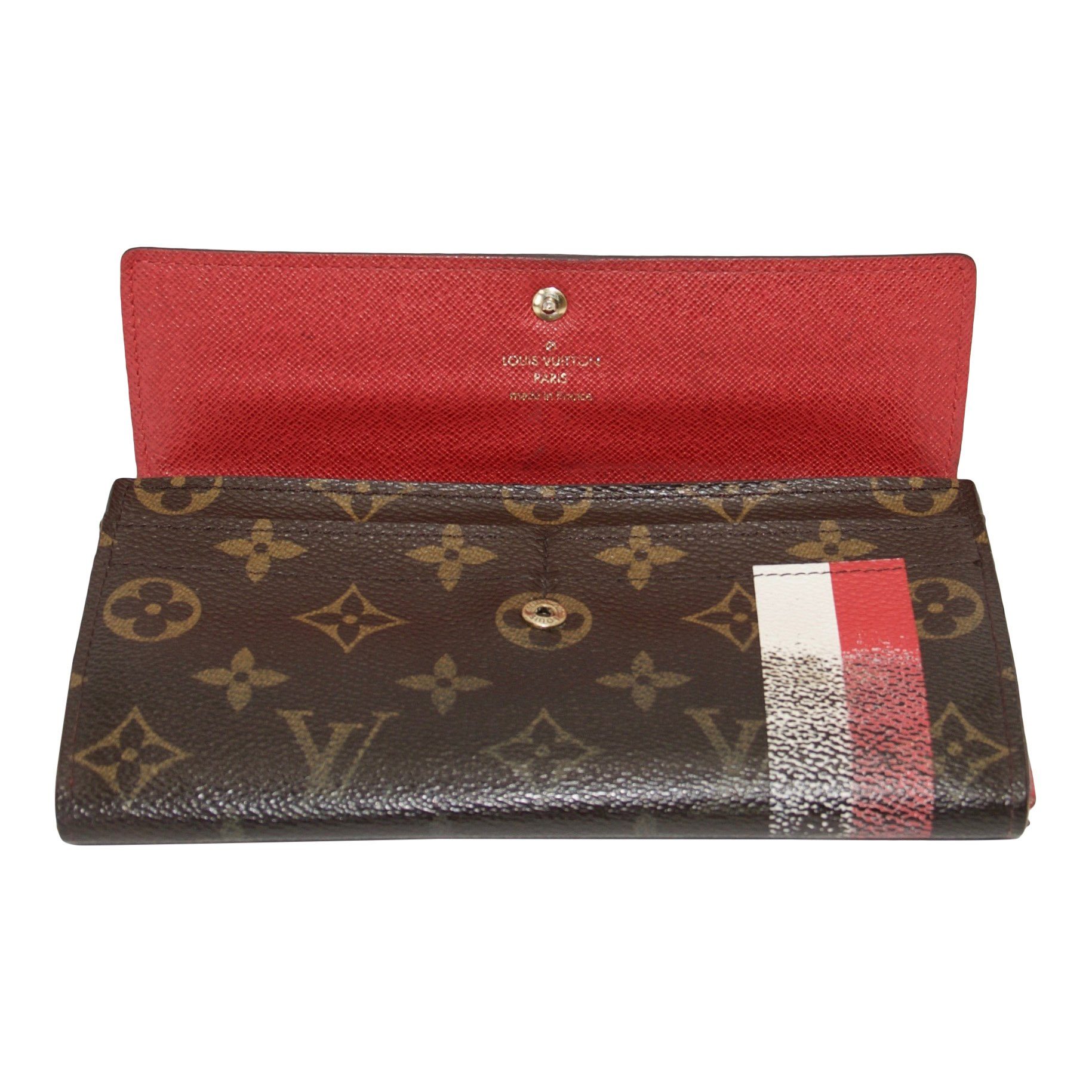 Louis Vuitton Monogram Groom Sarah Wallet