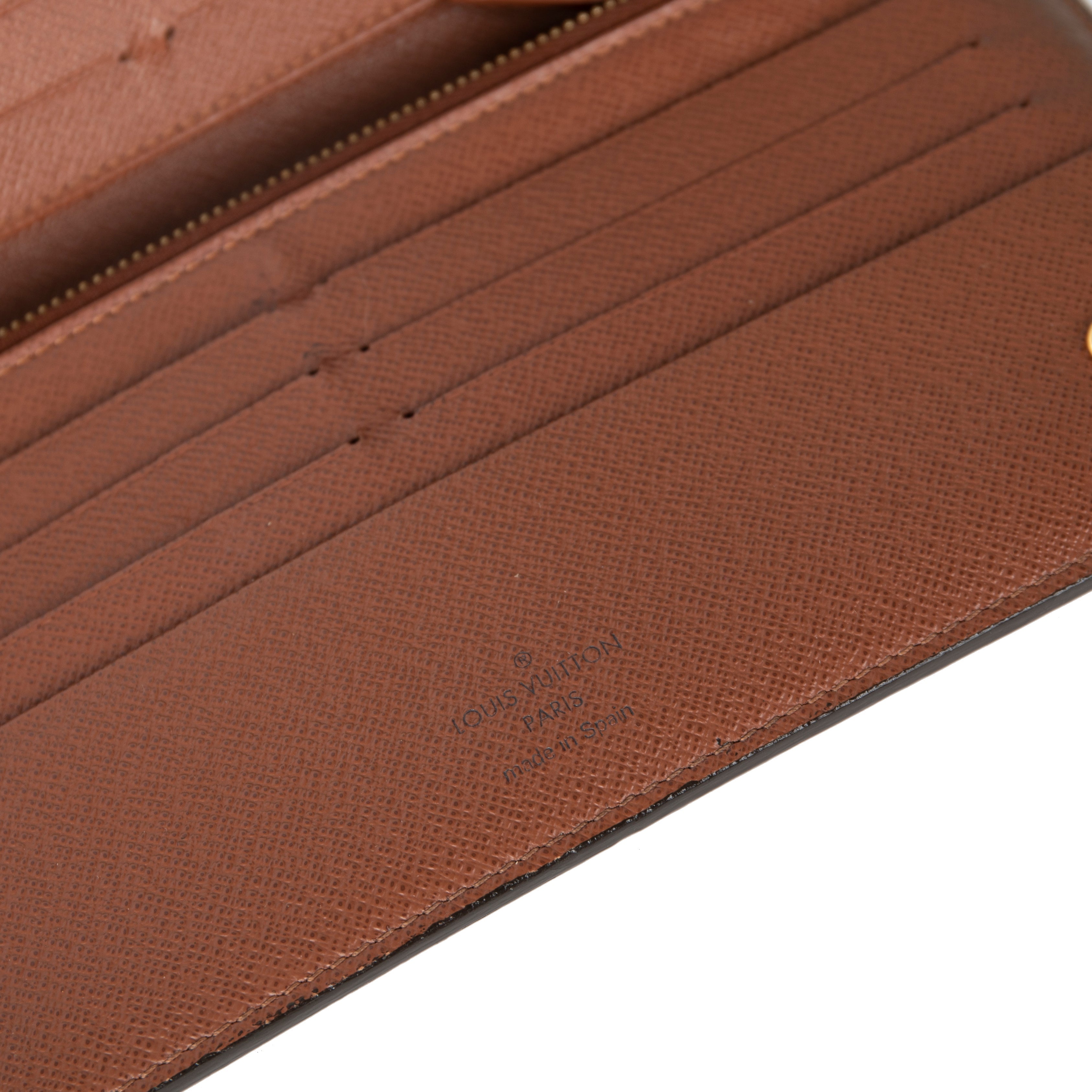 Louis Vuitton Monogram Insolite Wallet w/ Strap & Box