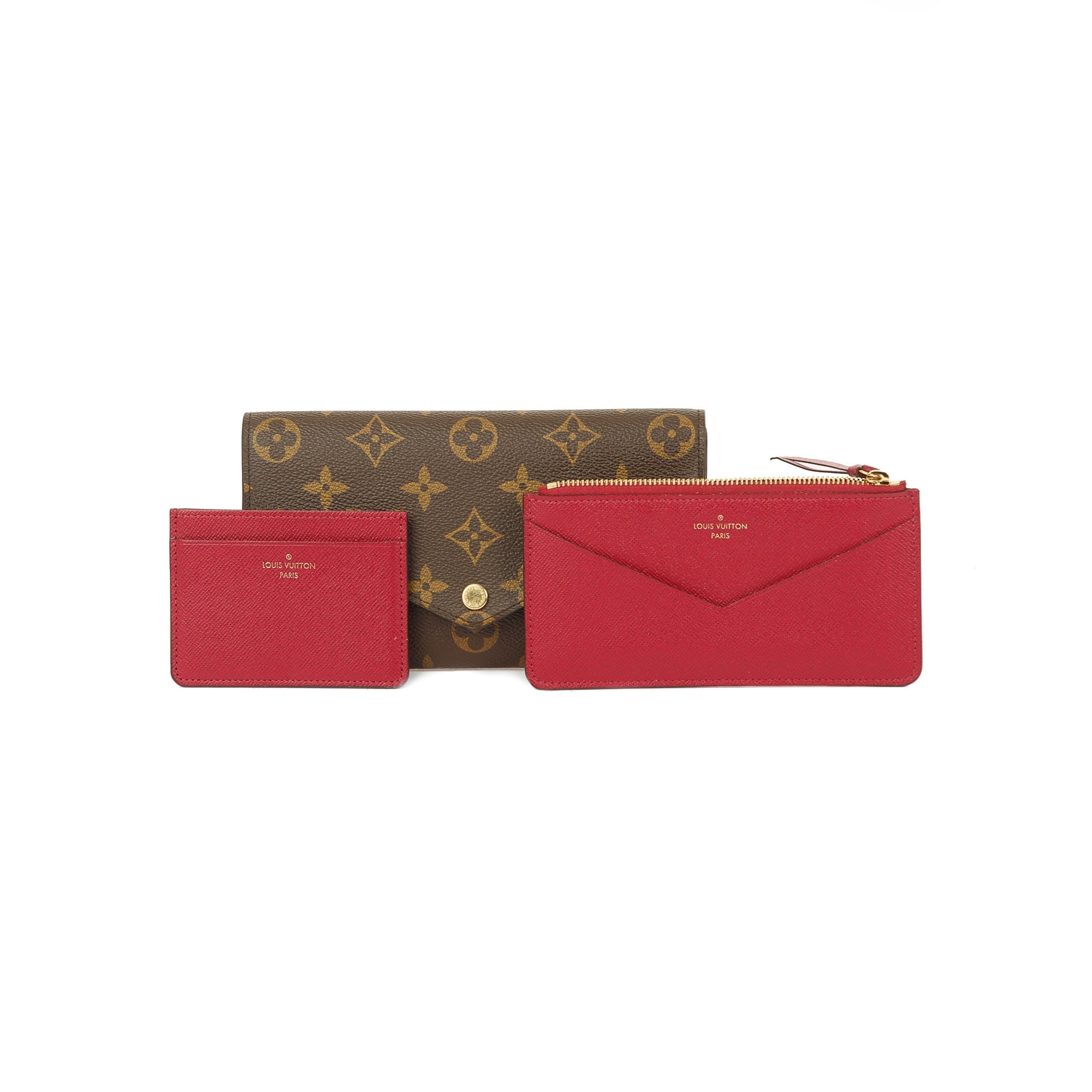 Louis Vuitton Monogram Jeanne Wallet w/ Inserts