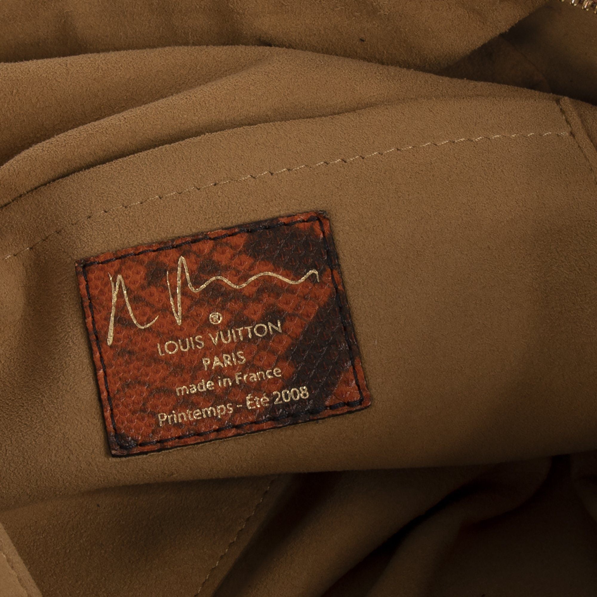 Louis Vuitton Monogram Karung-Trimmed Mancrazy Jokes Bag