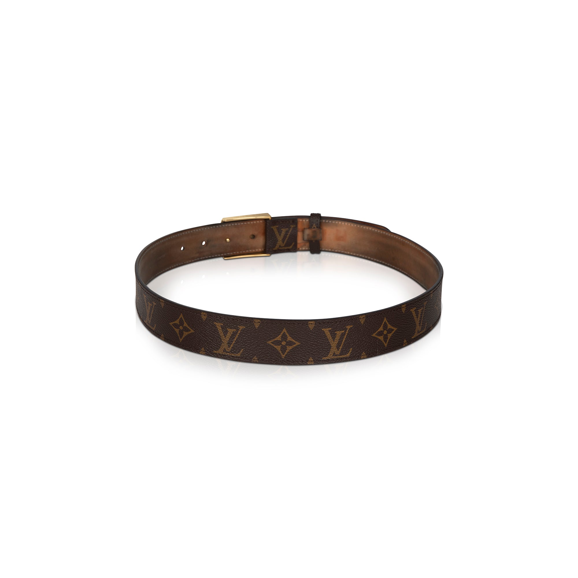 Louis Vuitton Monogram LV Cut 35 MM Belt