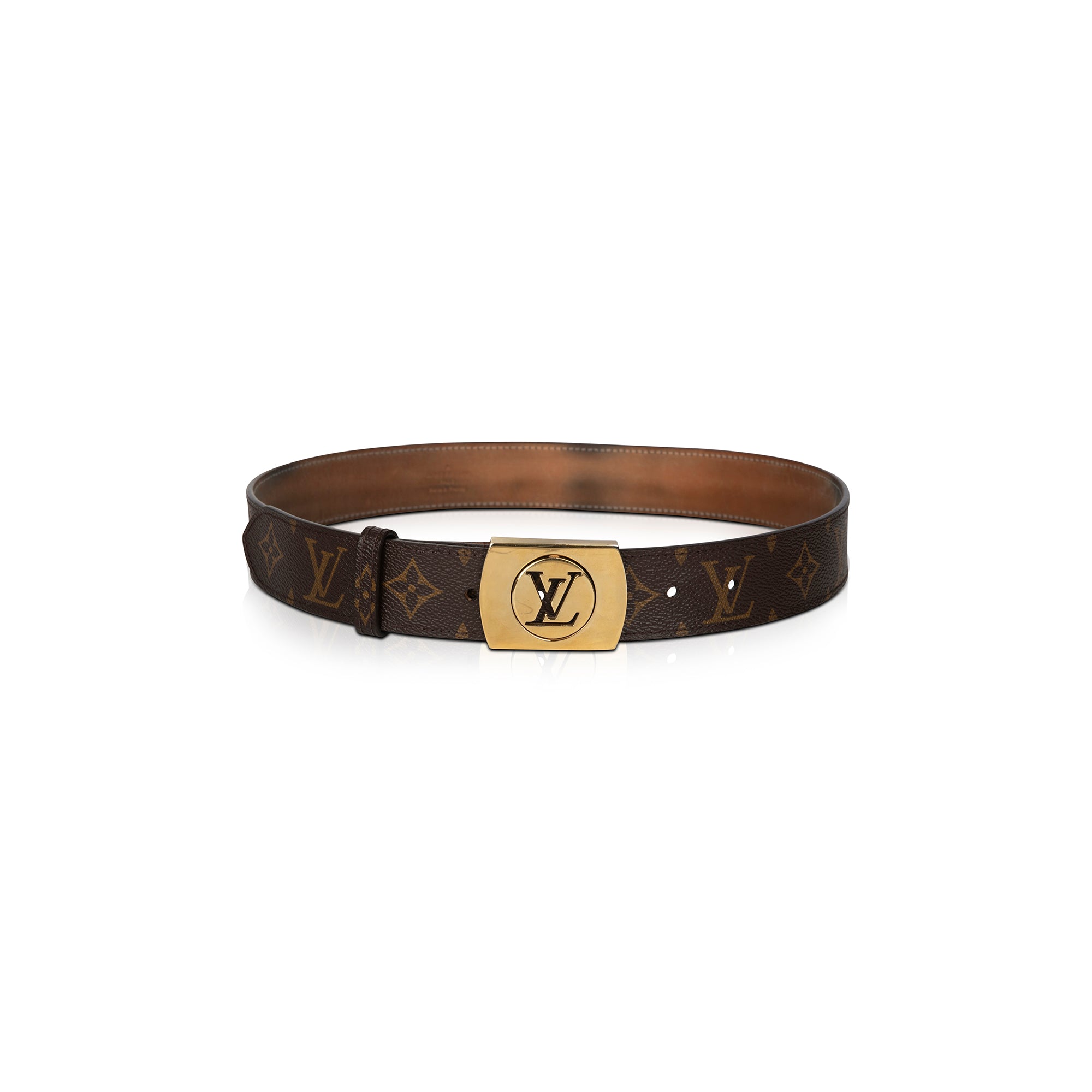 Louis Vuitton Monogram LV Cut 35 MM Belt