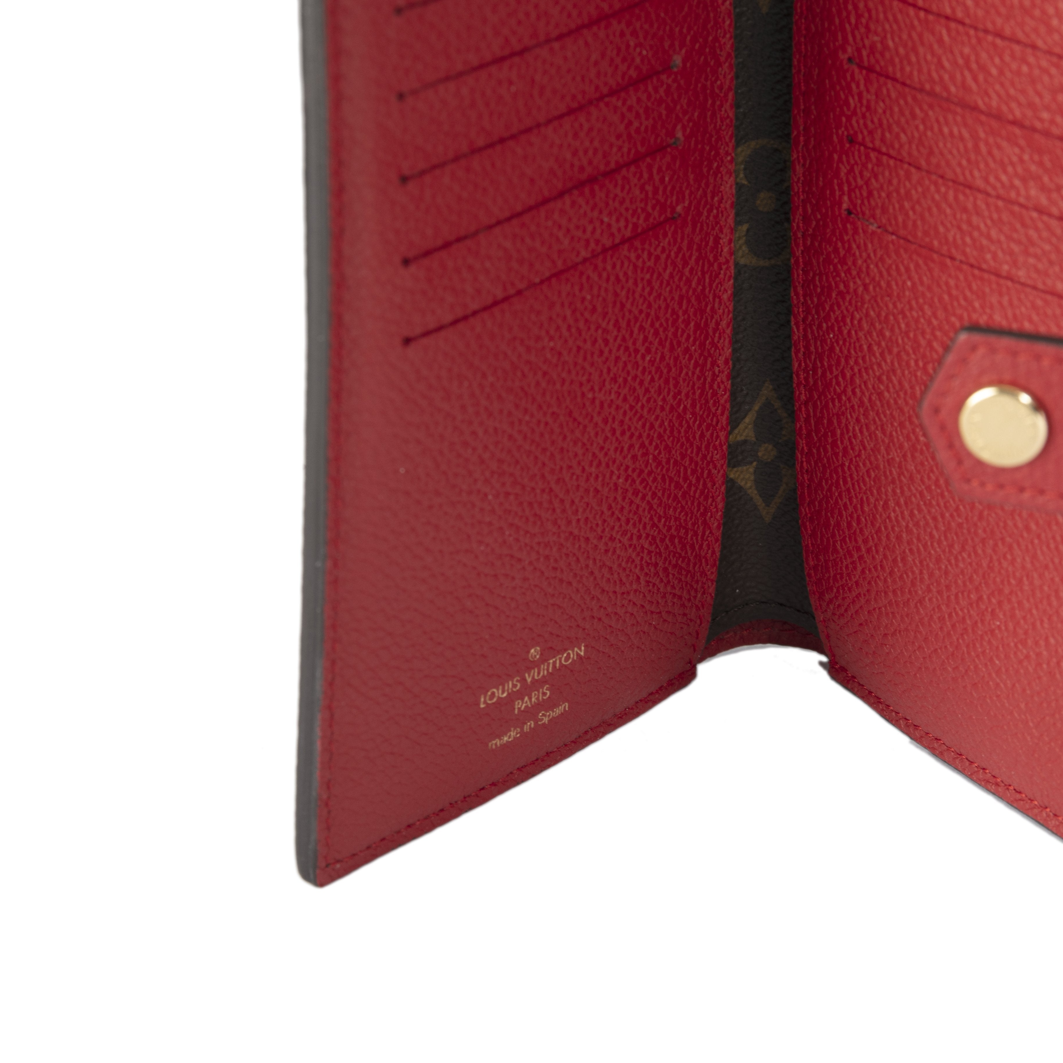 Louis Vuitton Monogram & Leather Pallas Compact Wallet