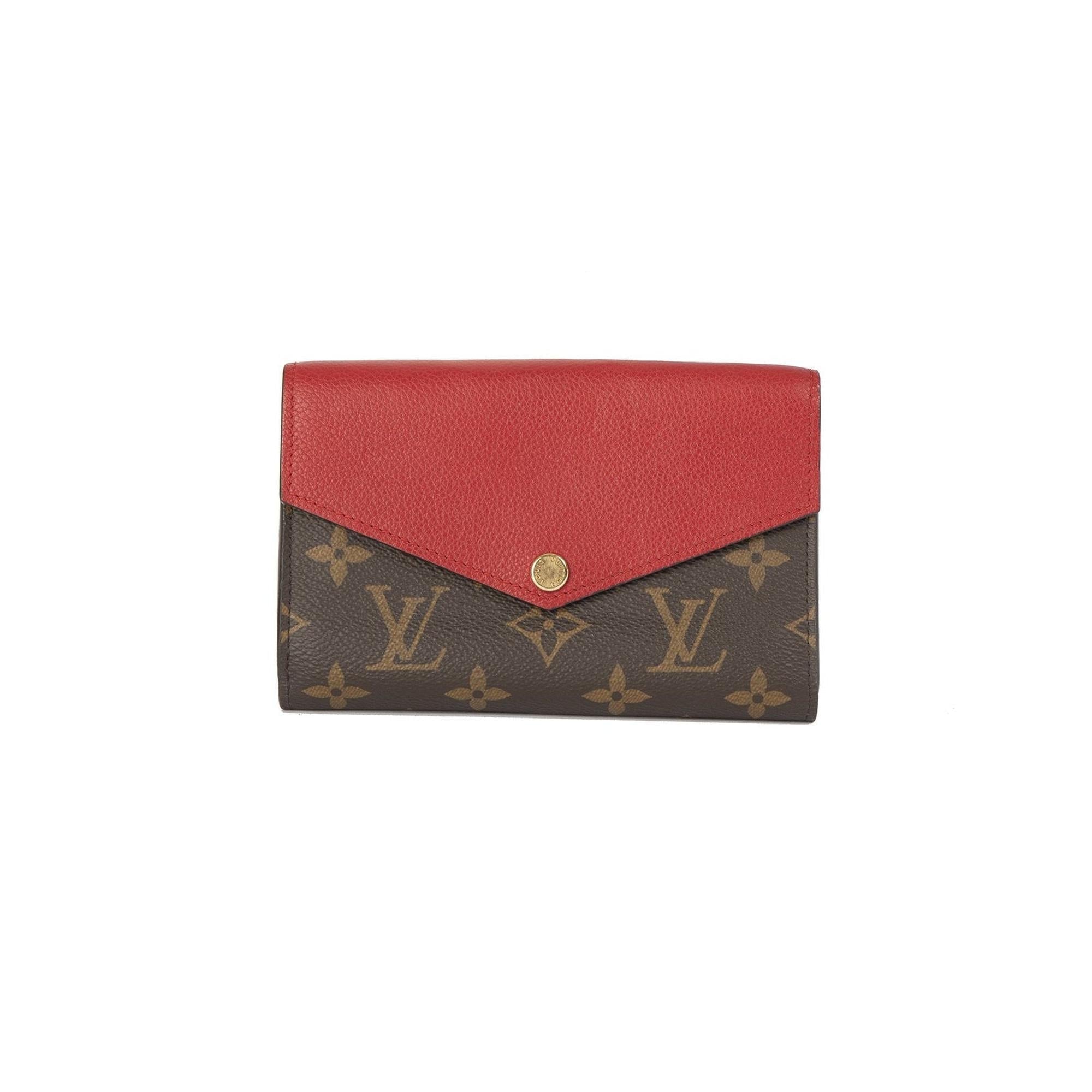 Louis Vuitton Monogram & Leather Pallas Compact Wallet
