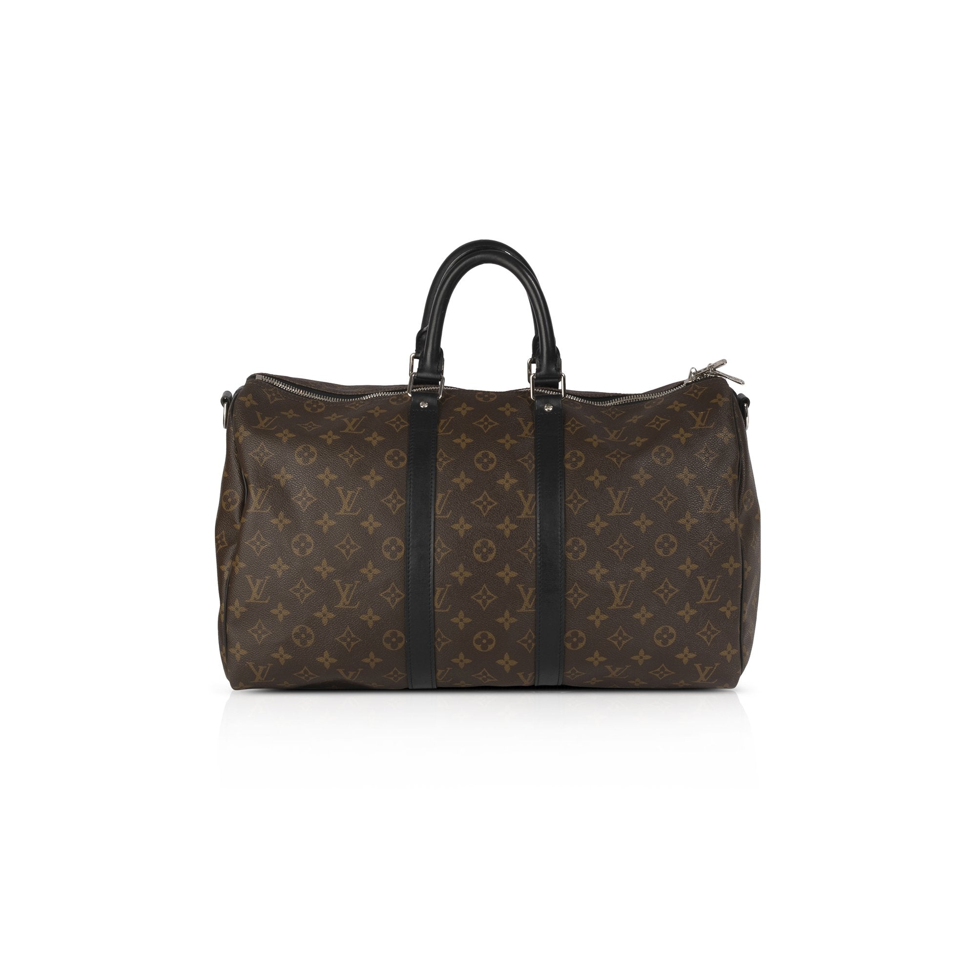 Louis Vuitton Monogram Macassar Keepall Bandouliere 45