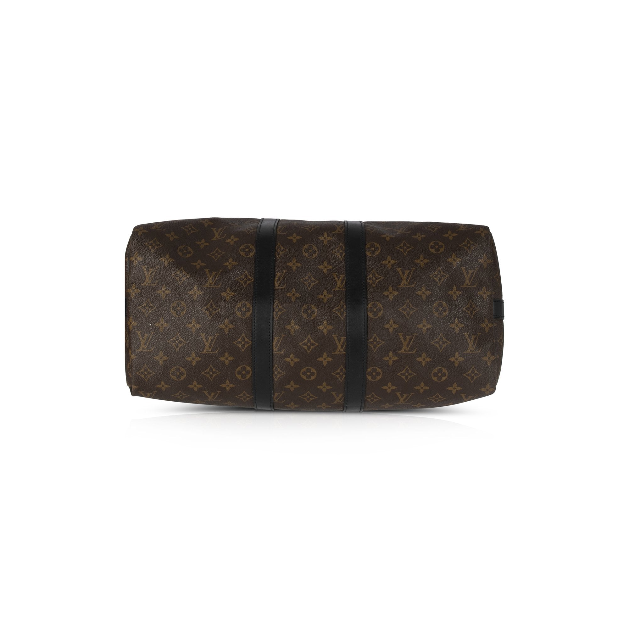 Louis Vuitton Monogram Macassar Keepall Bandouliere 45