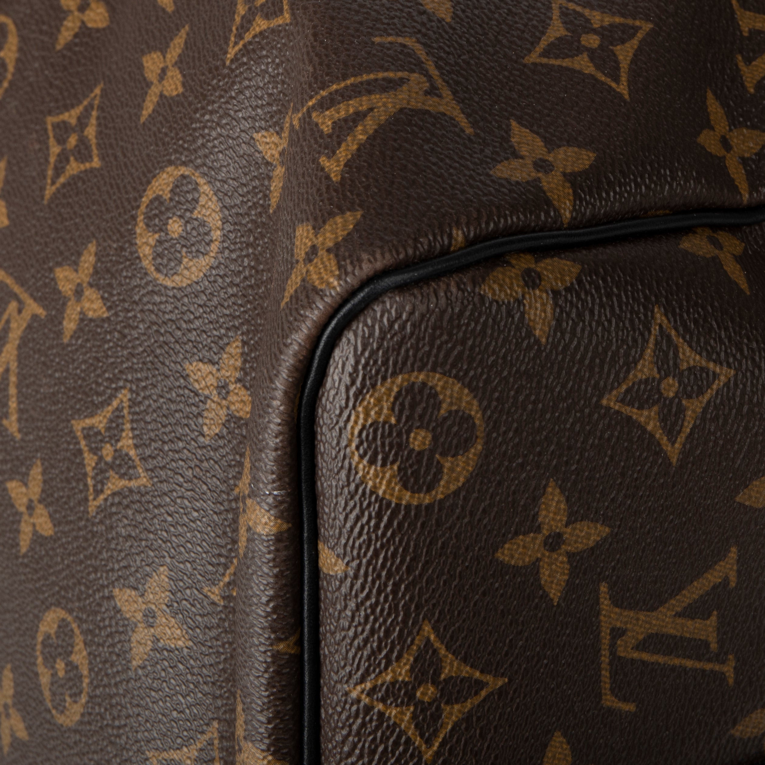Louis Vuitton Monogram Macassar Keepall Bandouliere 45
