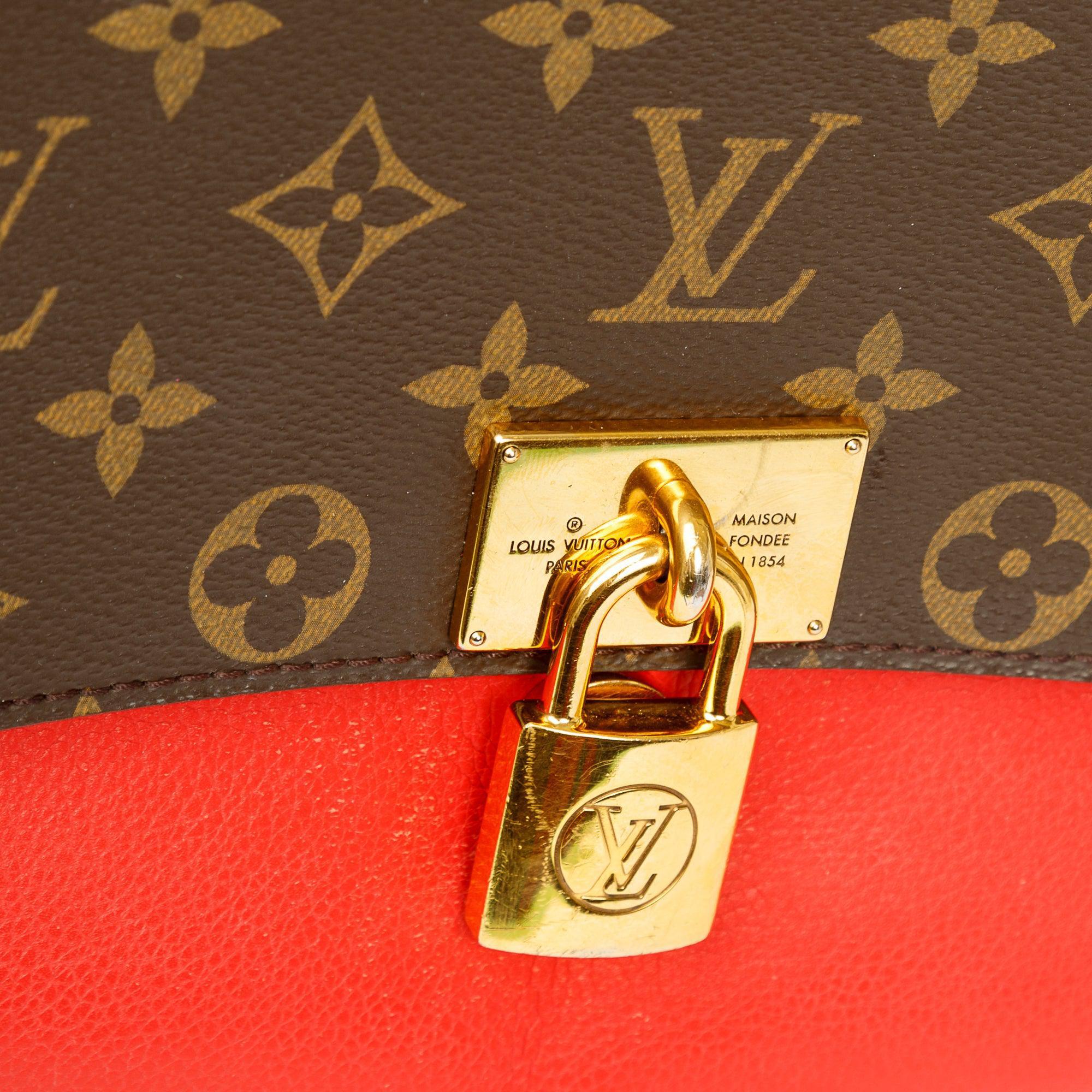 Louis Vuitton Monogram Marignan Bag w/ Strap