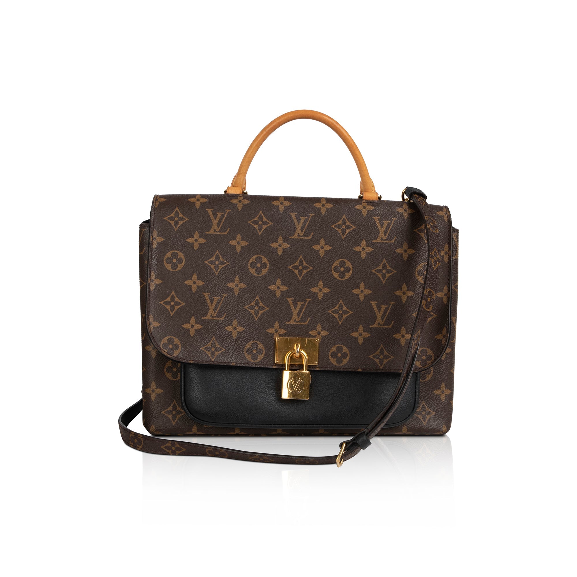 Louis Vuitton Monogram Marignan Bag w/ Strap