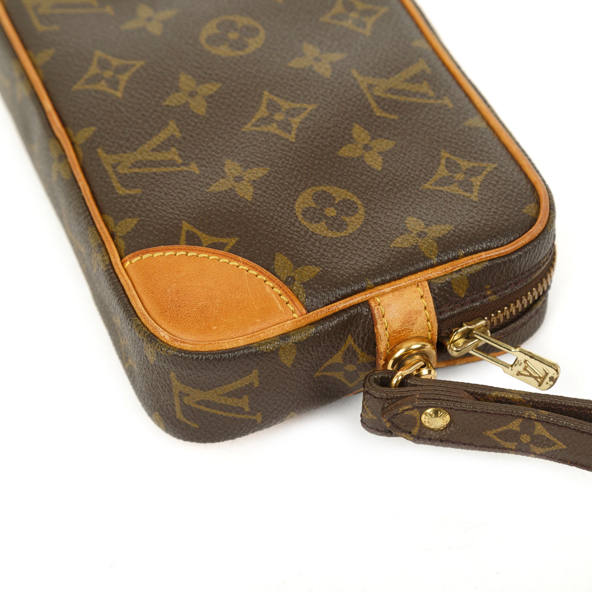 Louis Vuitton Monogram Marly Dragonne PM Clutch