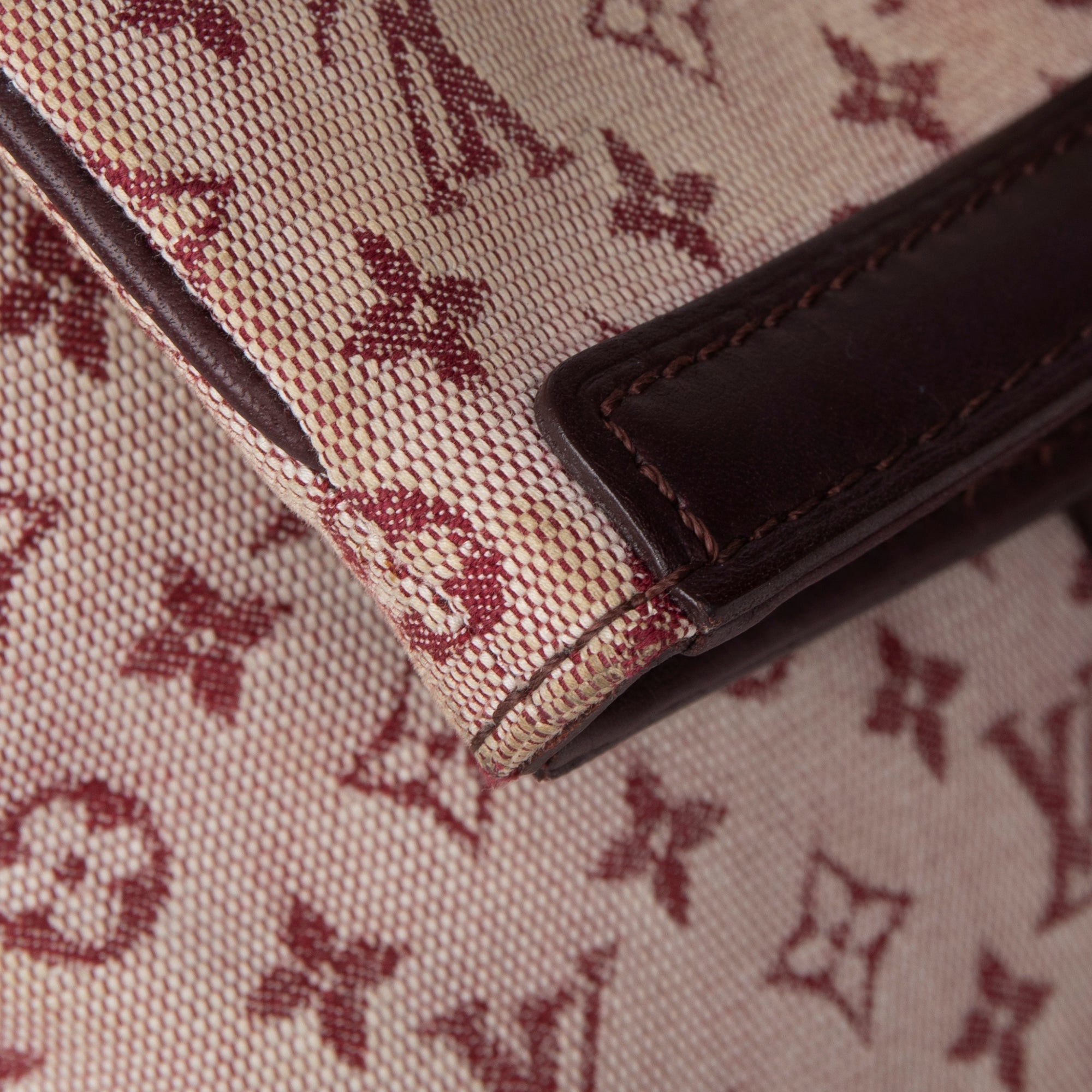 Louis Vuitton Monogram Mini Lin Francoise Bag w/ Box