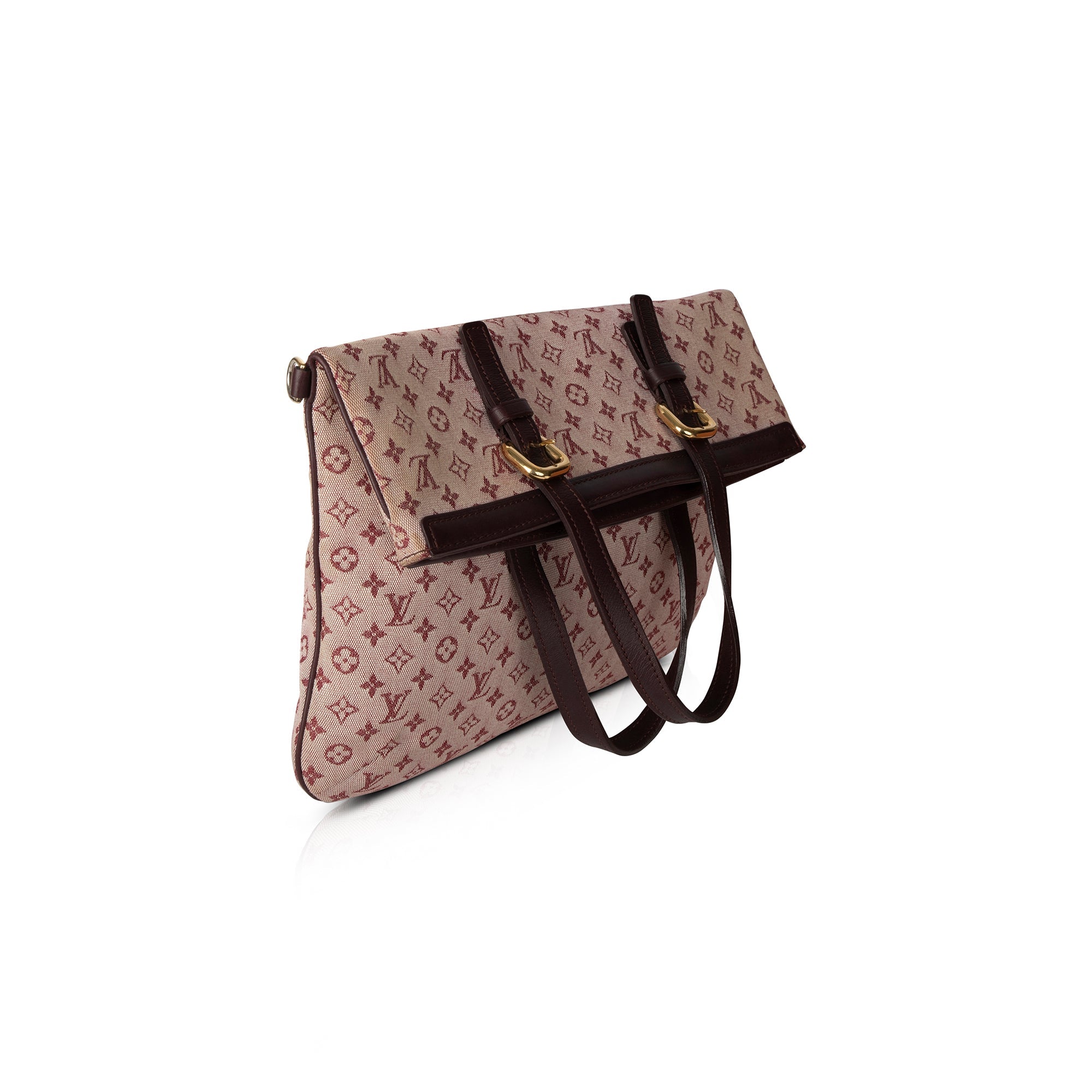 Louis Vuitton Monogram Mini Lin Francoise Bag w/ Box