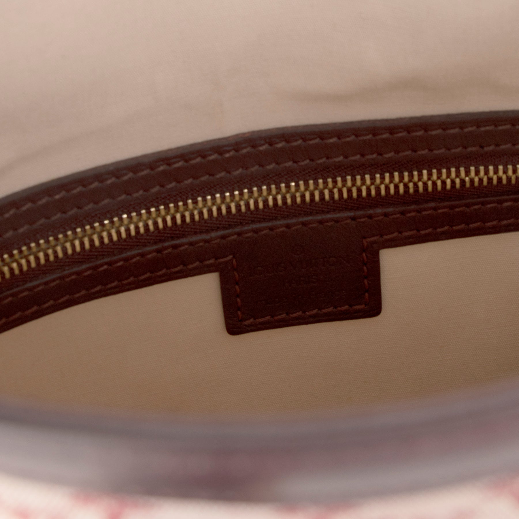 Louis Vuitton Monogram Mini Lin Francoise Bag w/ Box