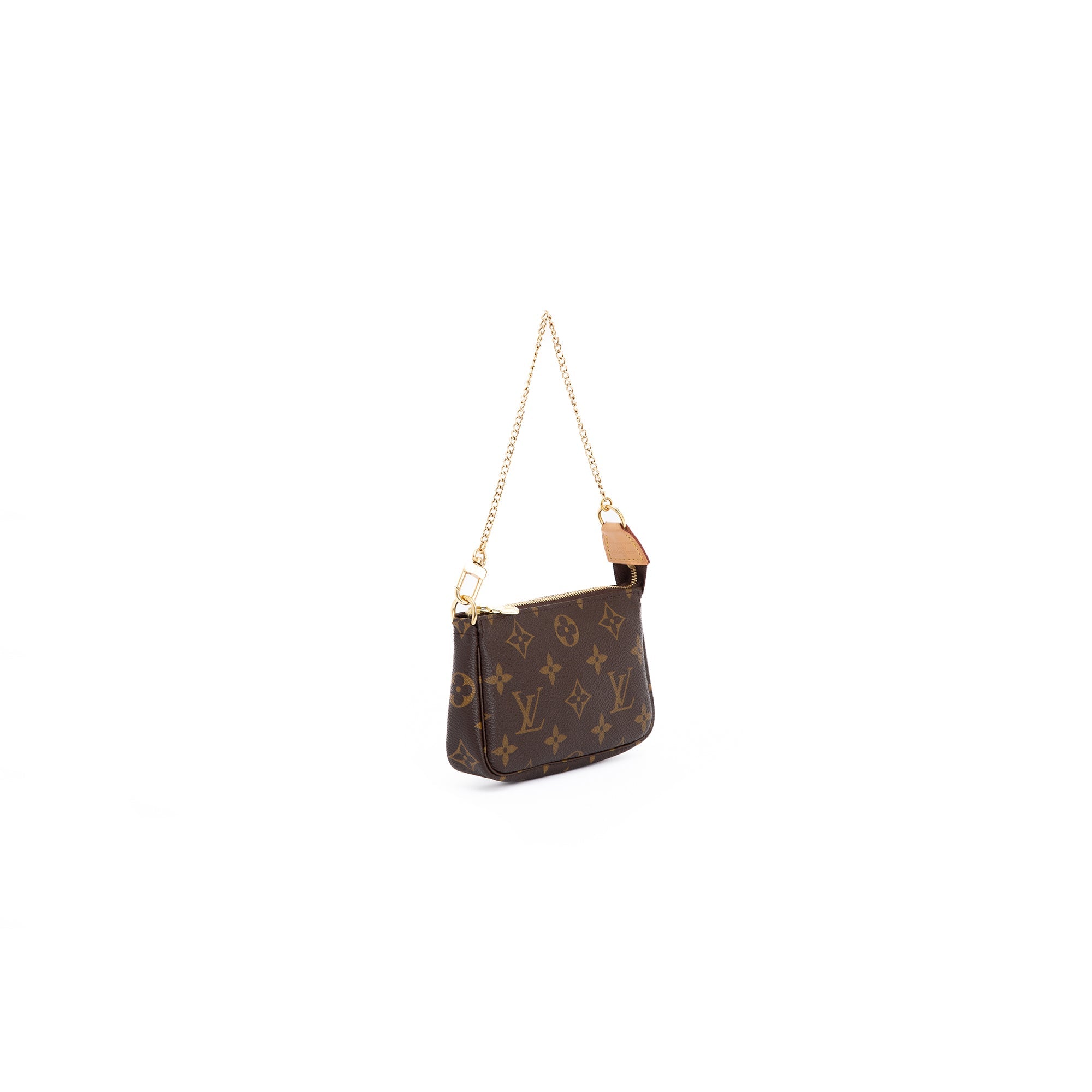Louis Vuitton Monogram Mini Pochette Accessories w/ Box