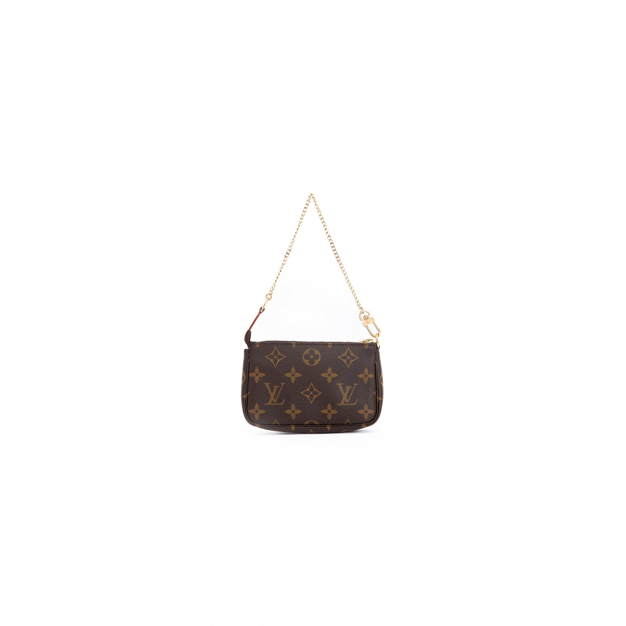 Louis Vuitton Monogram Mini Pochette Accessories w/ Box