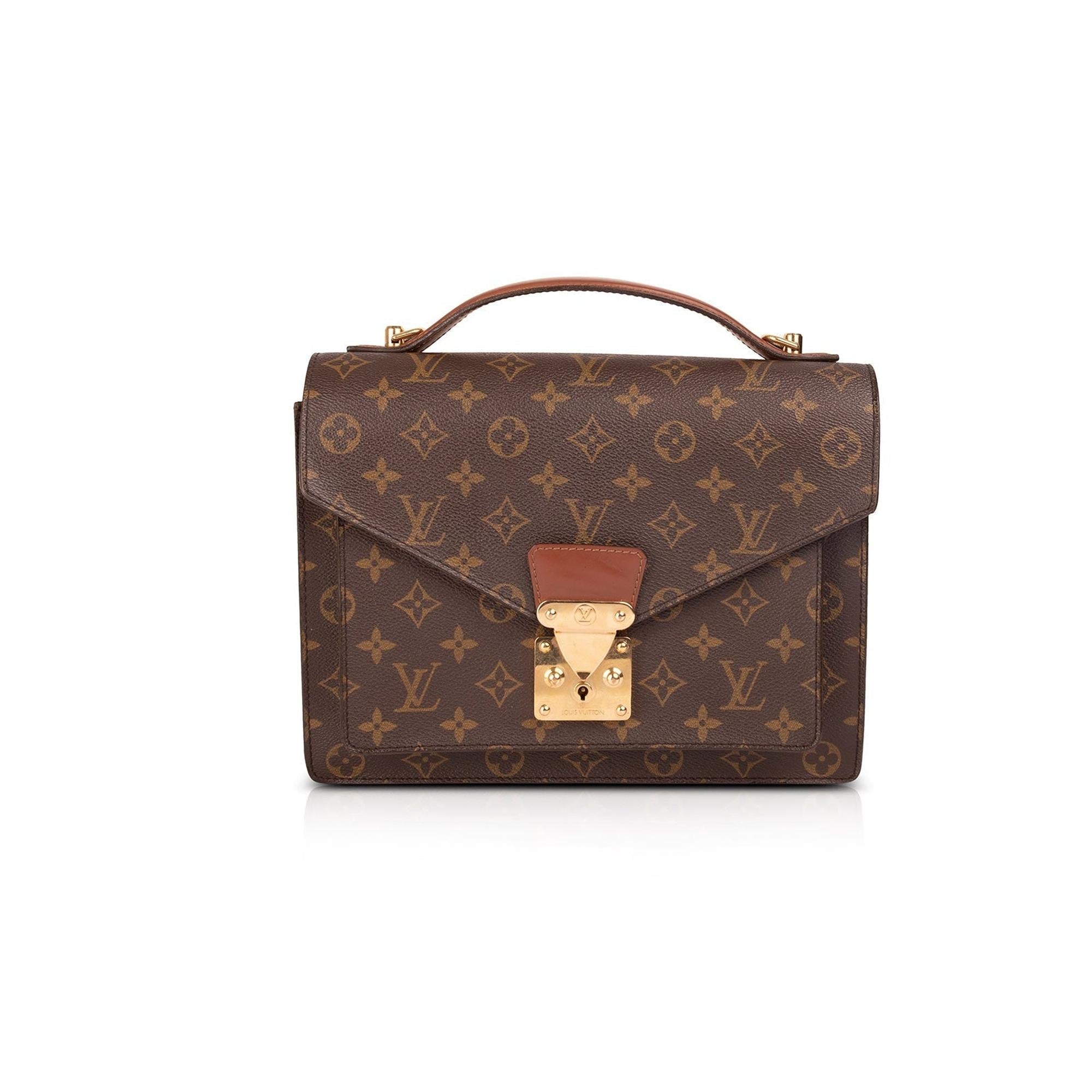 Louis Vuitton Monogram Monceau 28 W/O Shoulder Strap