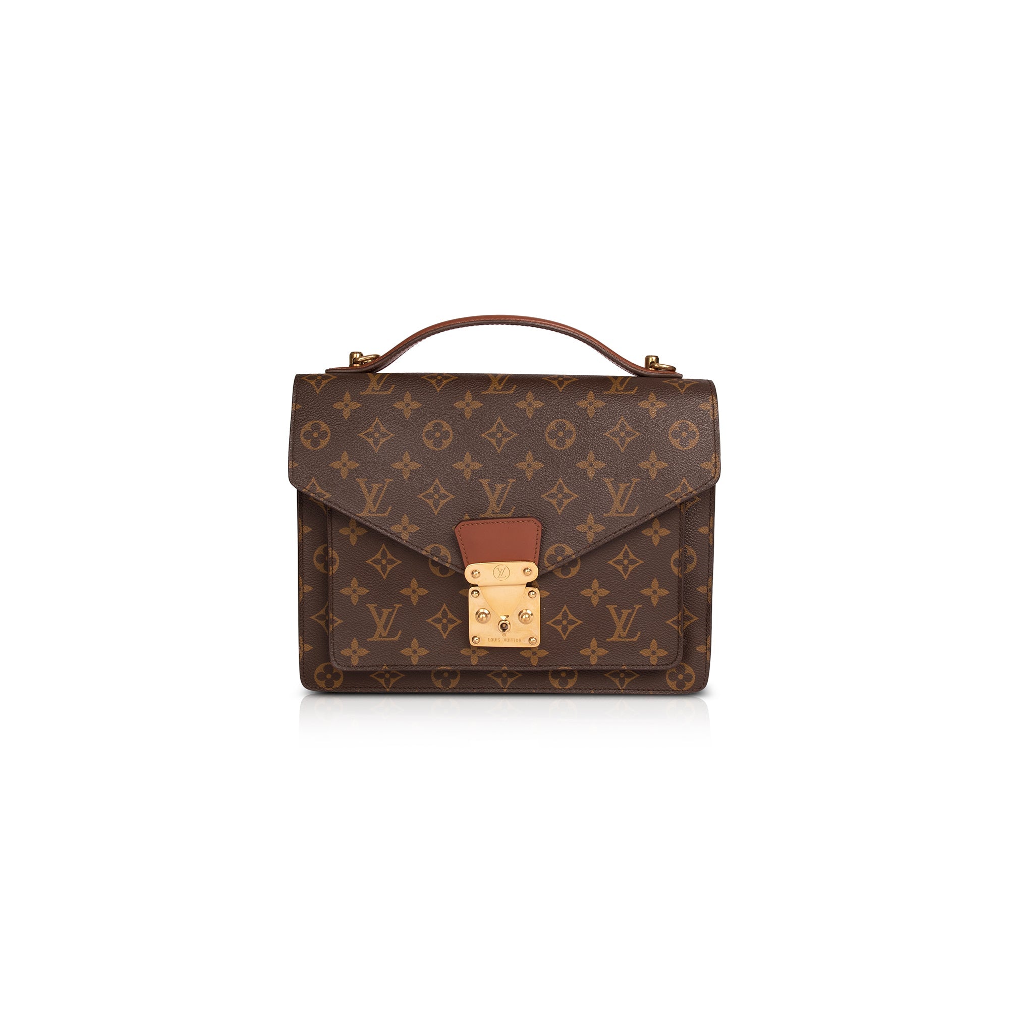 Louis Vuitton Monogram Monceau 28 w/ Strap