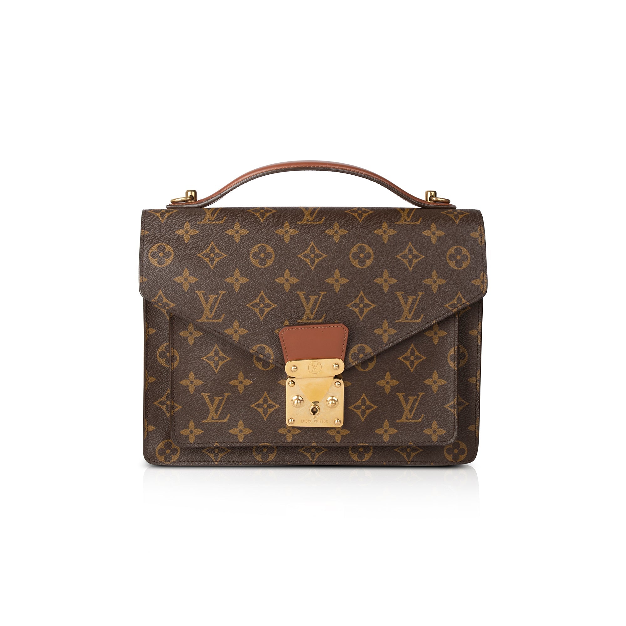 Louis Vuitton Monogram Monceau 28 w/ Strap
