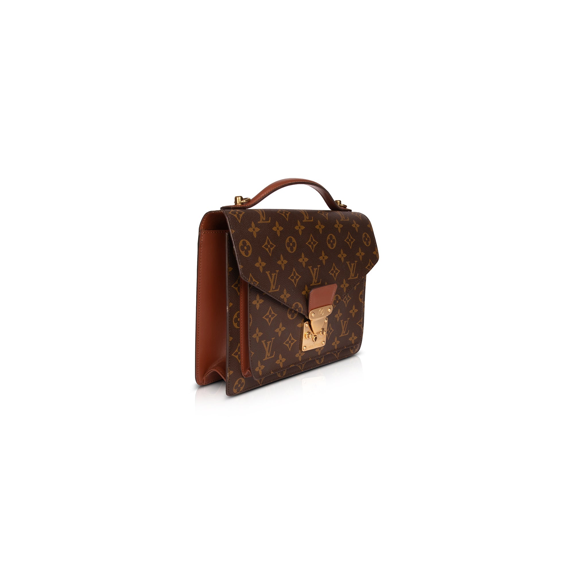 Louis Vuitton Monogram Monceau 28 w/ Strap
