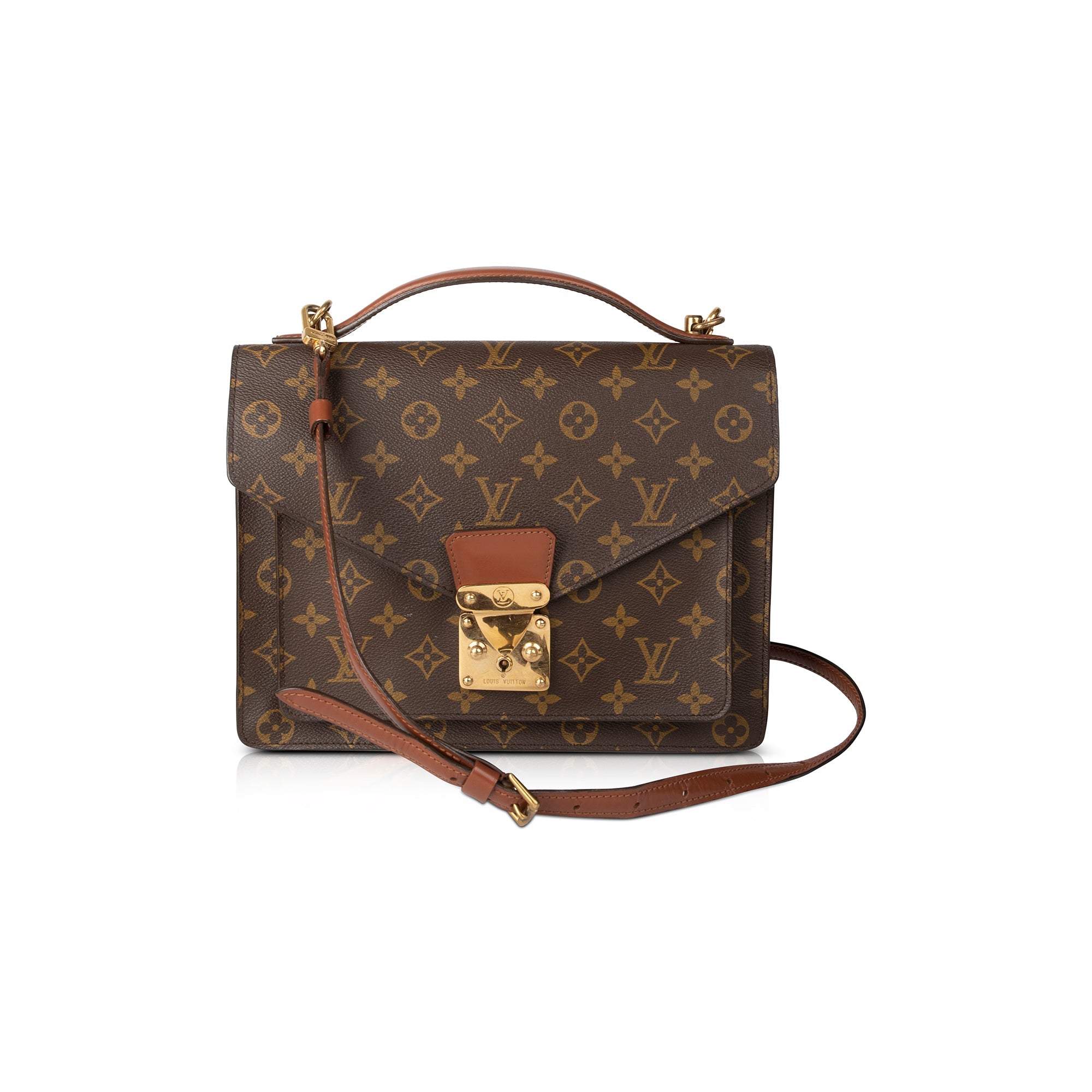 Louis Vuitton Monogram Monceau 28 w/ Strap
