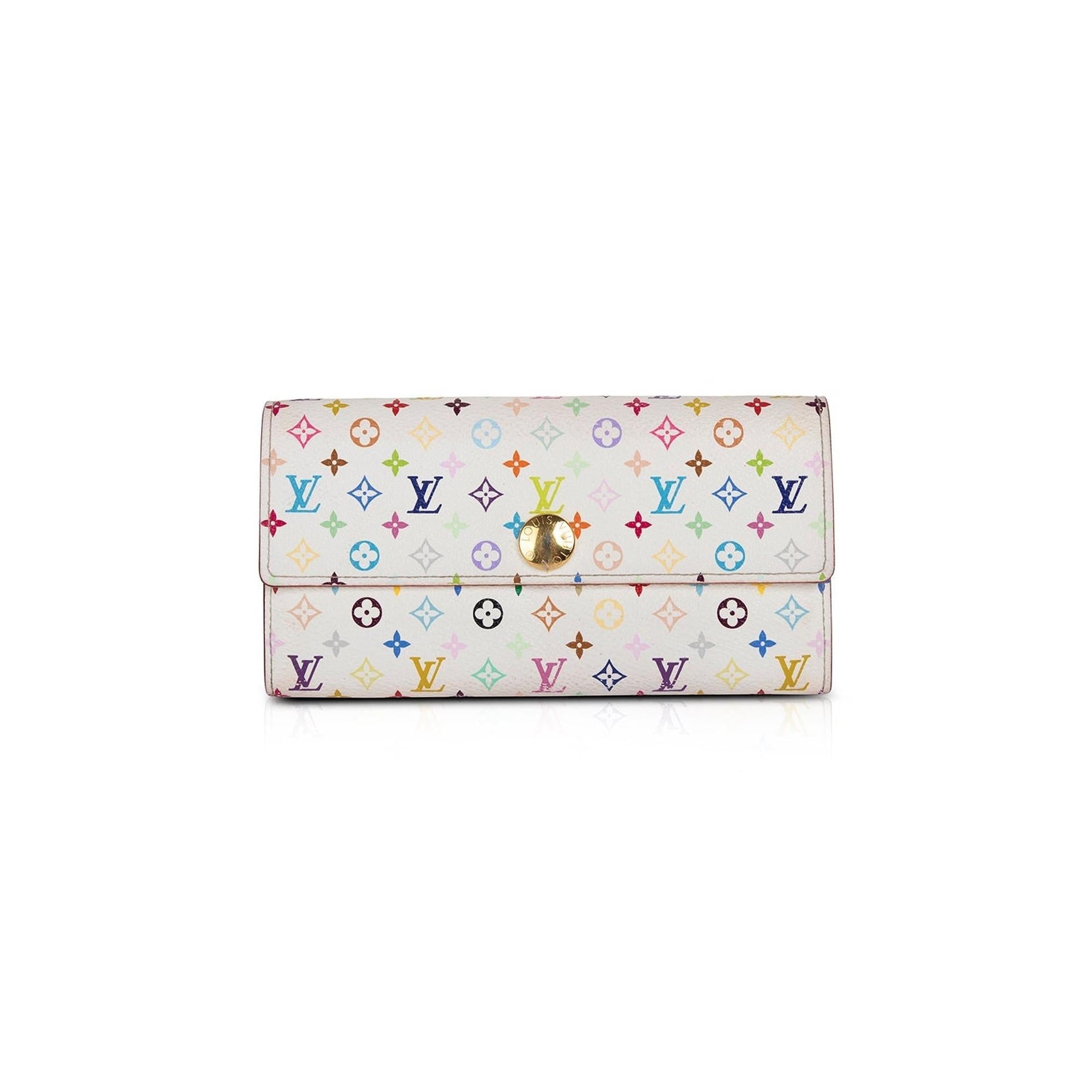Louis Vuitton Monogram Multicolore Sarah Wallet