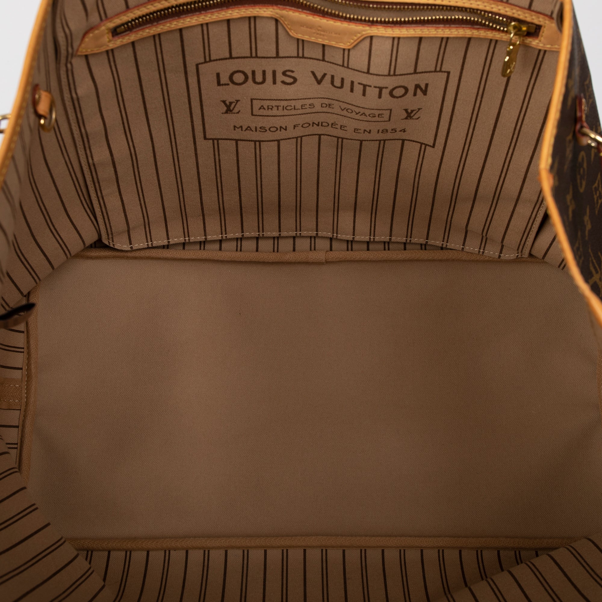 Louis Vuitton Monogram Neverfull GM w/ Box & Receipt
