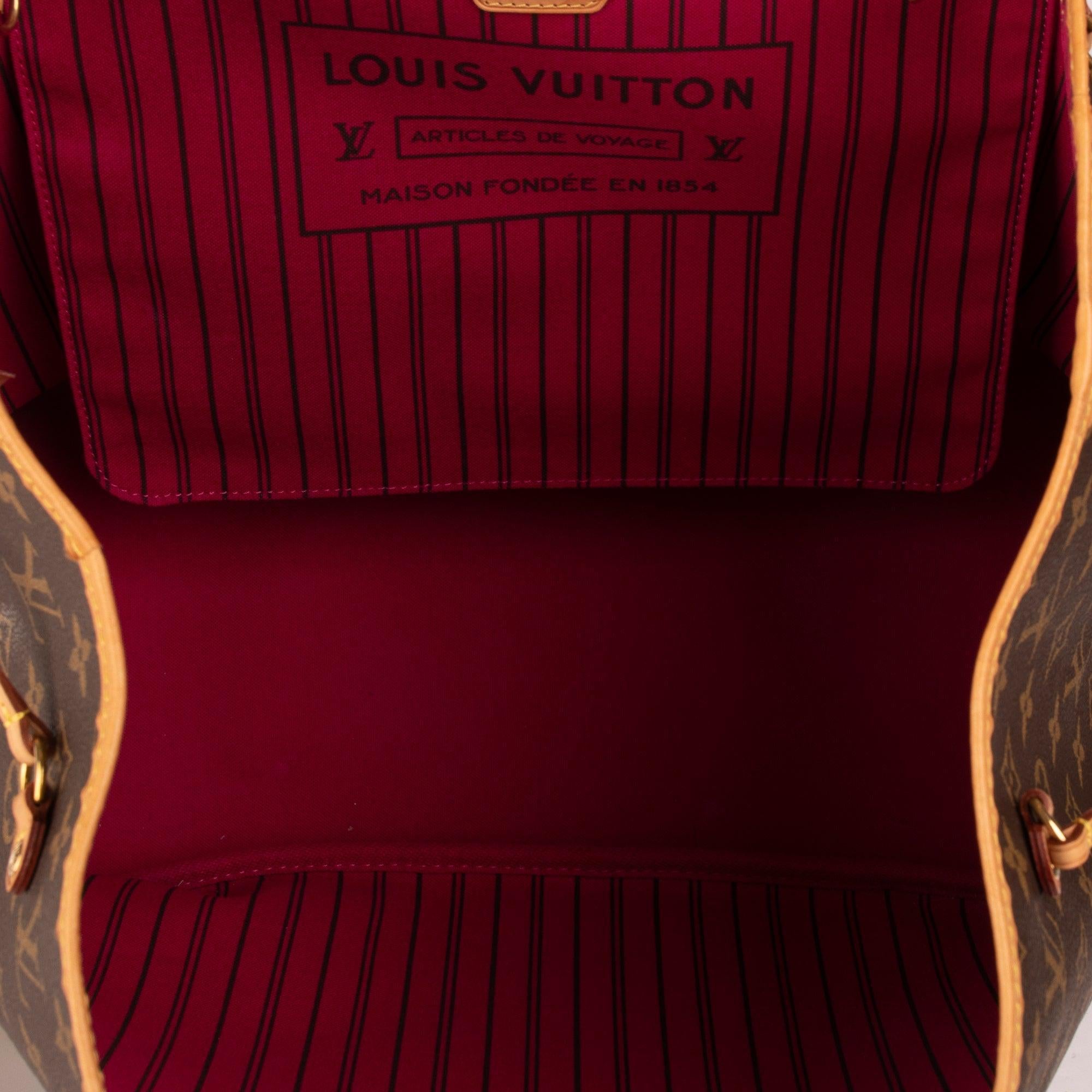 Louis Vuitton Monogram Neverfull GM w/ Box & Receipt
