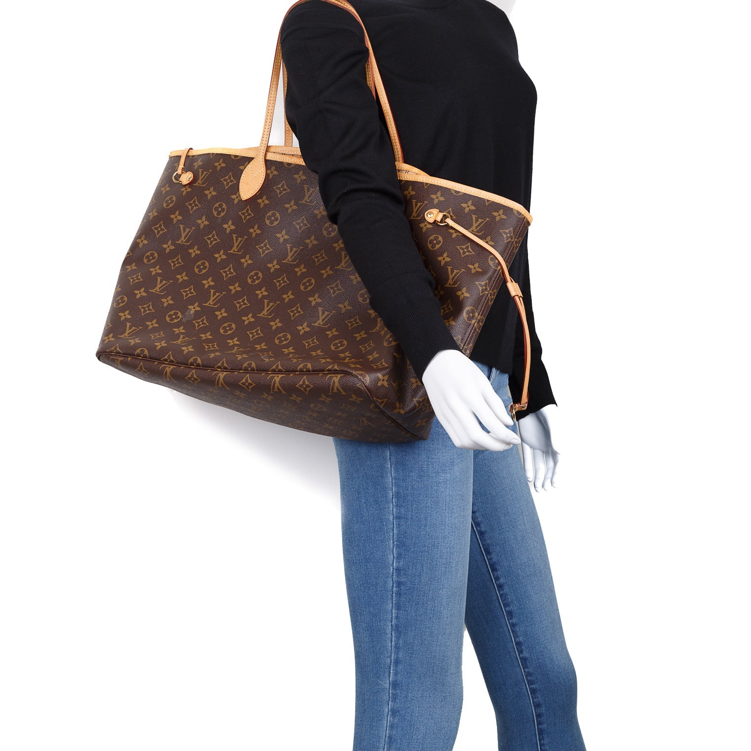 Louis Vuitton Monogram Neverfull GM w/ Pouch