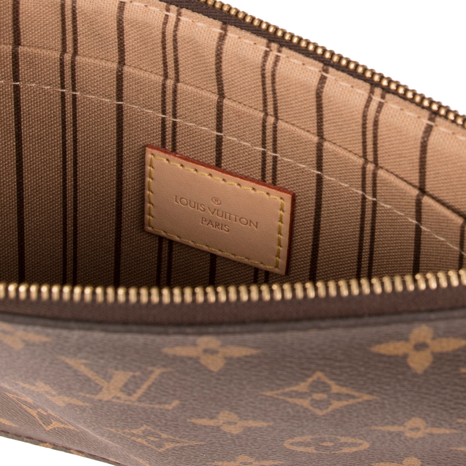 Louis Vuitton Monogram Neverfull MM w/ Pouch