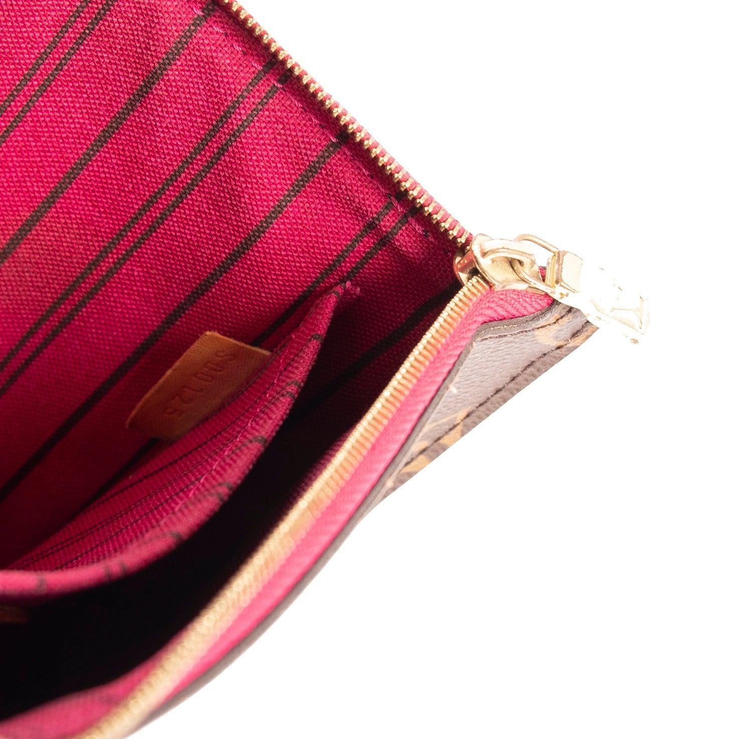 Louis Vuitton Monogram Neverfull Pochette
