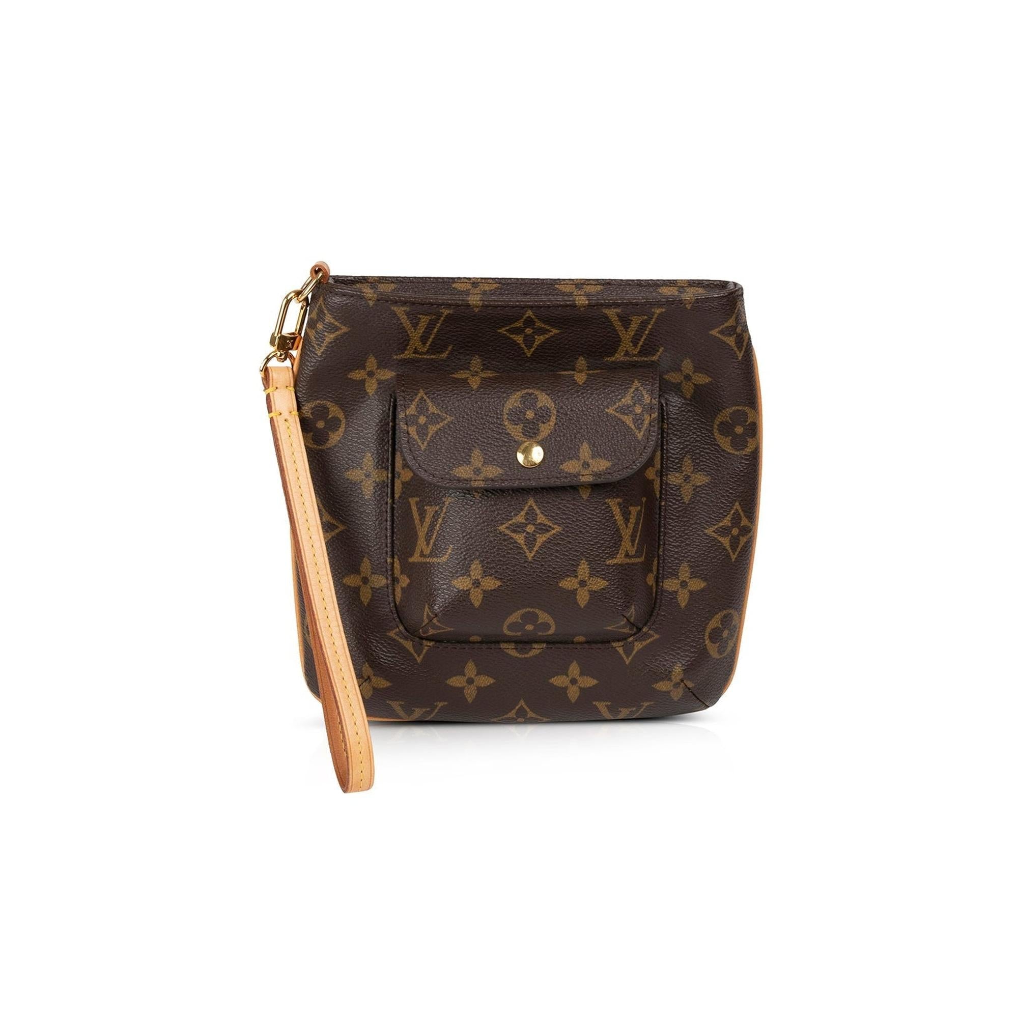 Louis Vuitton Monogram Partition Wristlet