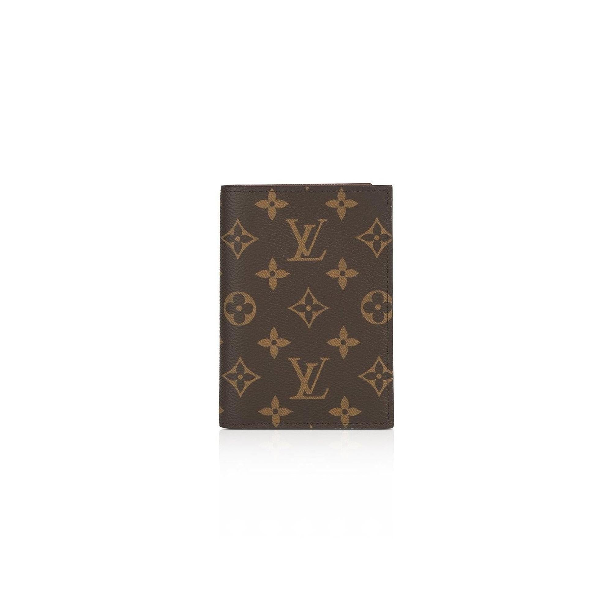 Louis Vuitton Monogram Passport Cover w/ Receipt & Box