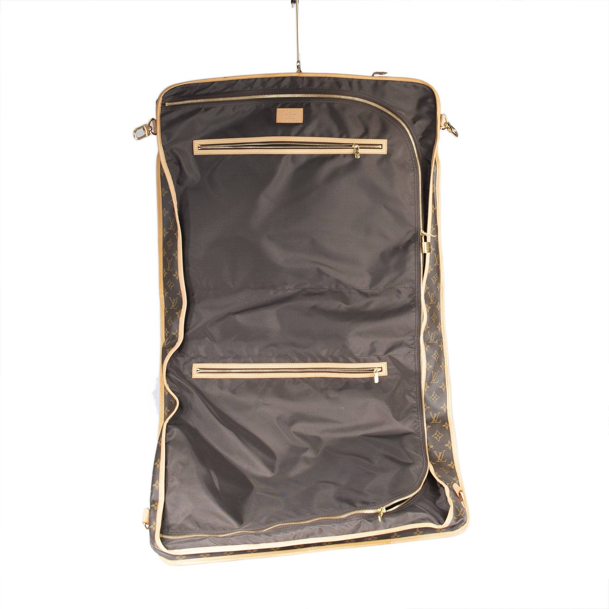 Louis Vuitton Monogram Portable Bandouliere Garment Bag