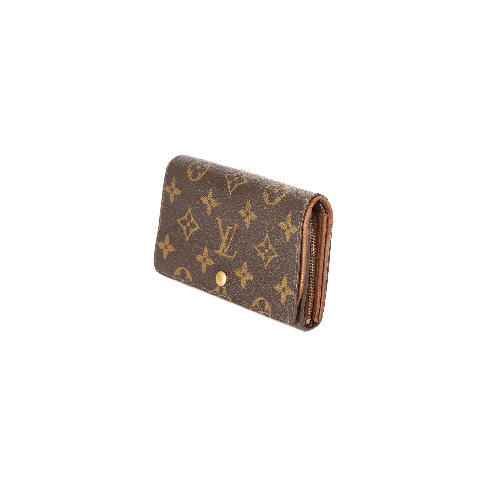 Louis Vuitton Monogram Porte-Monnaie Tresor Wallet