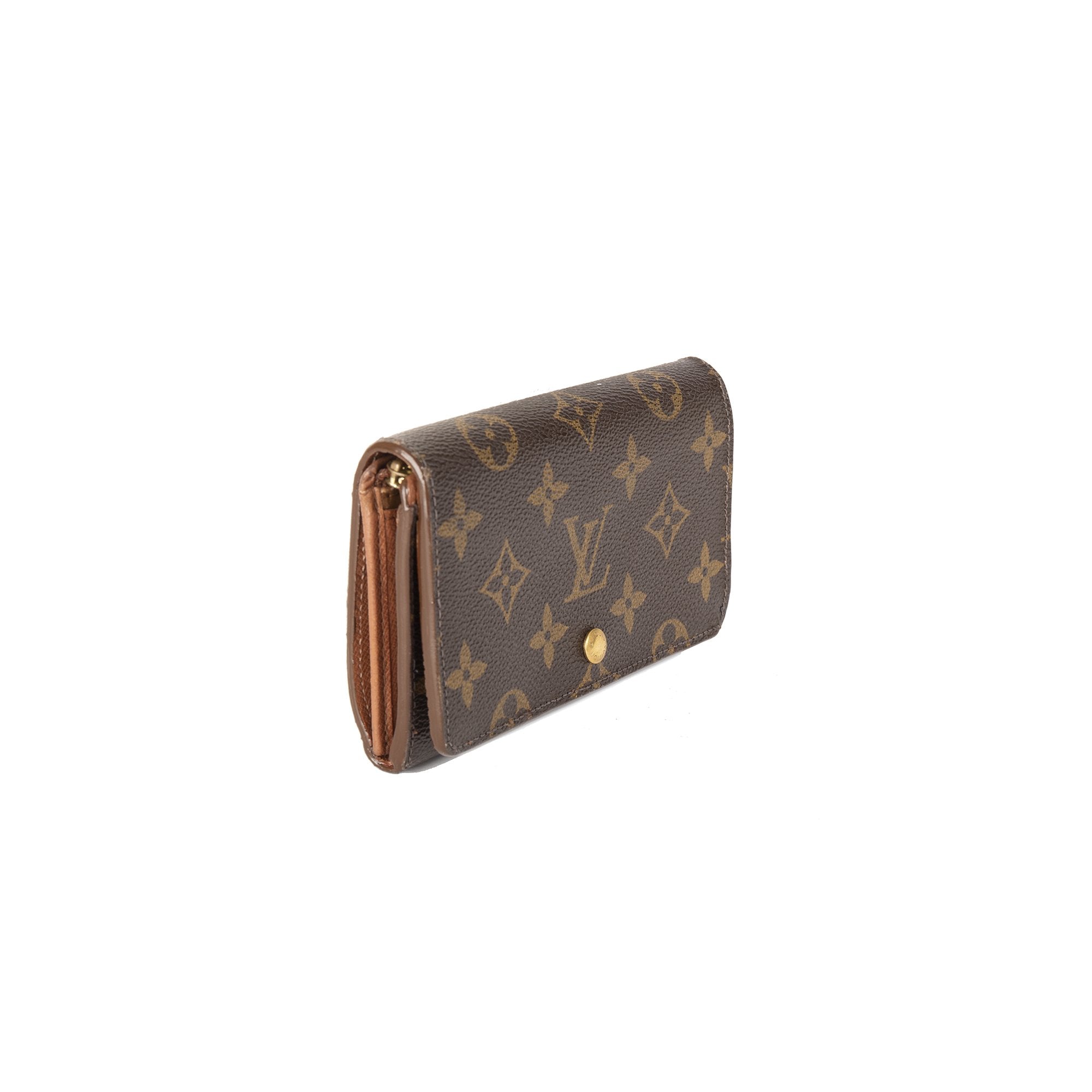 Louis Vuitton Monogram Porte-Monnaie Tresor Wallet