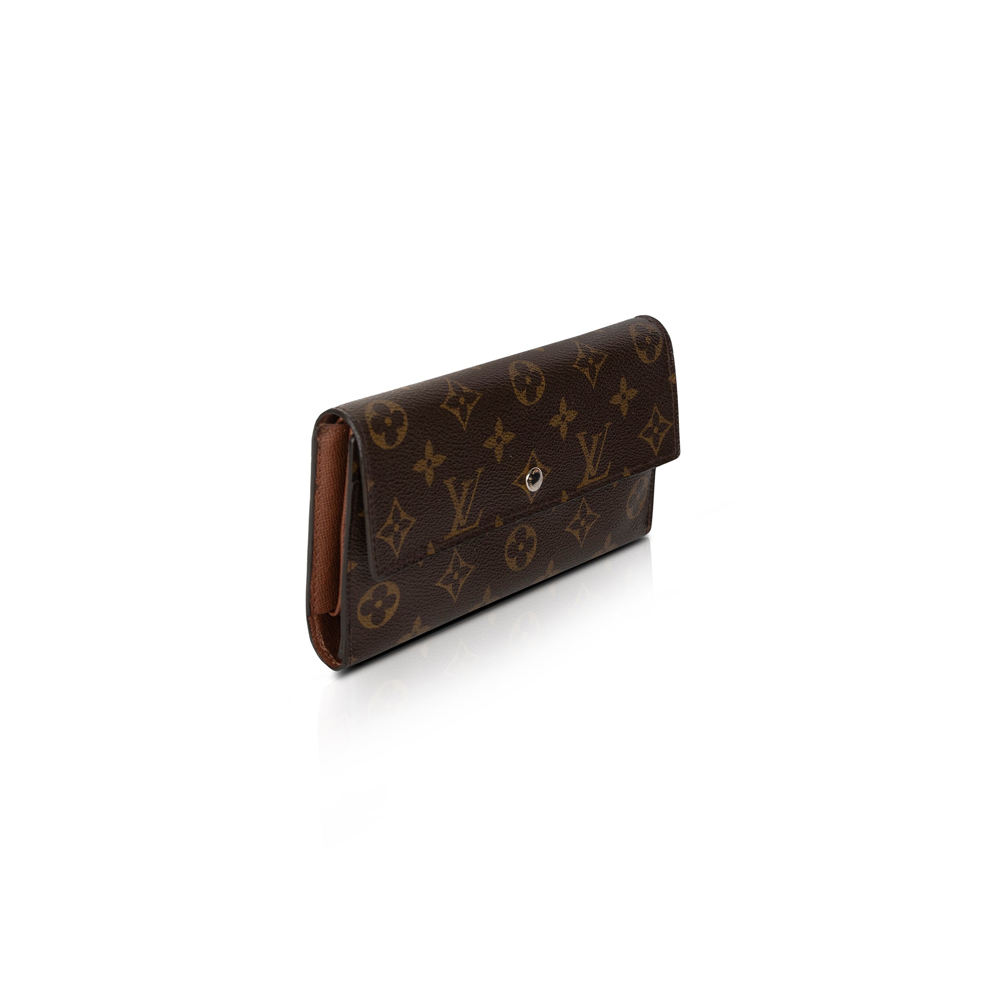 Louis Vuitton Monogram Porte Tresor International Wallet w/ Box