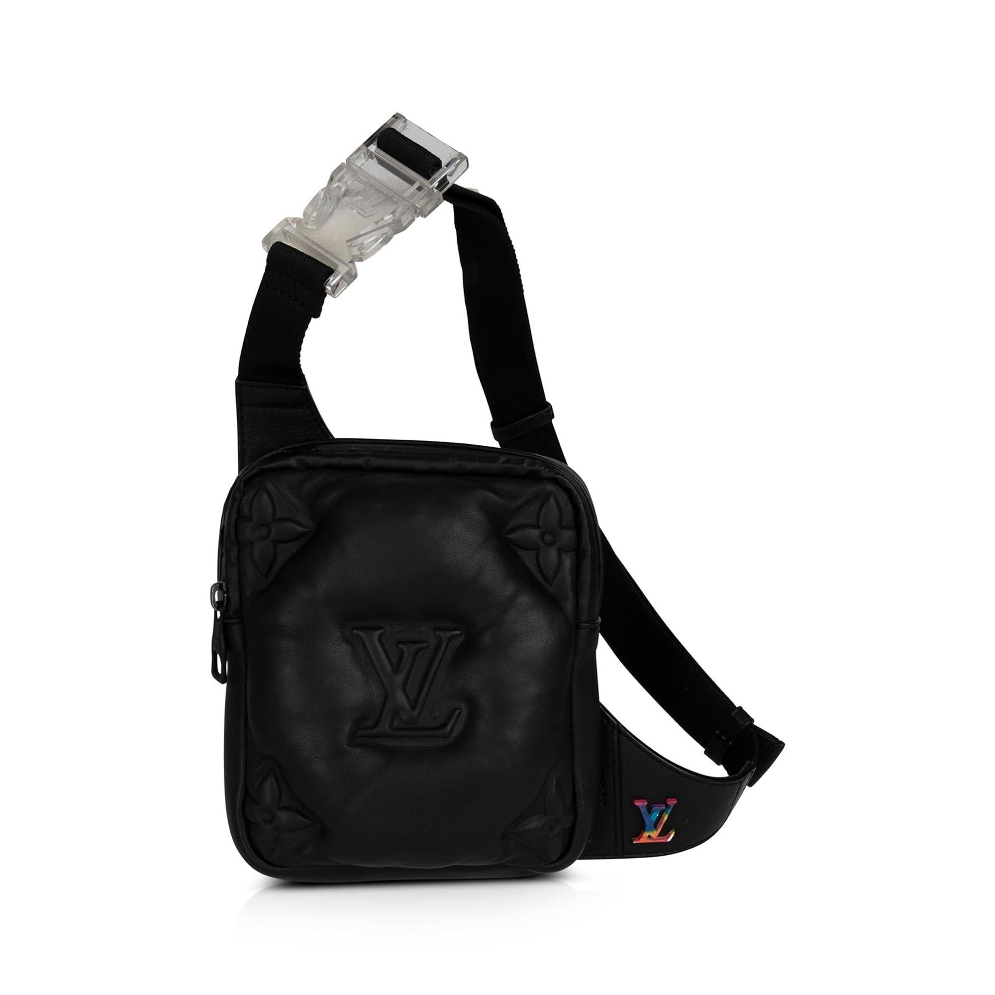 Louis Vuitton Monogram Puffer Asymmetrical Sling Bag