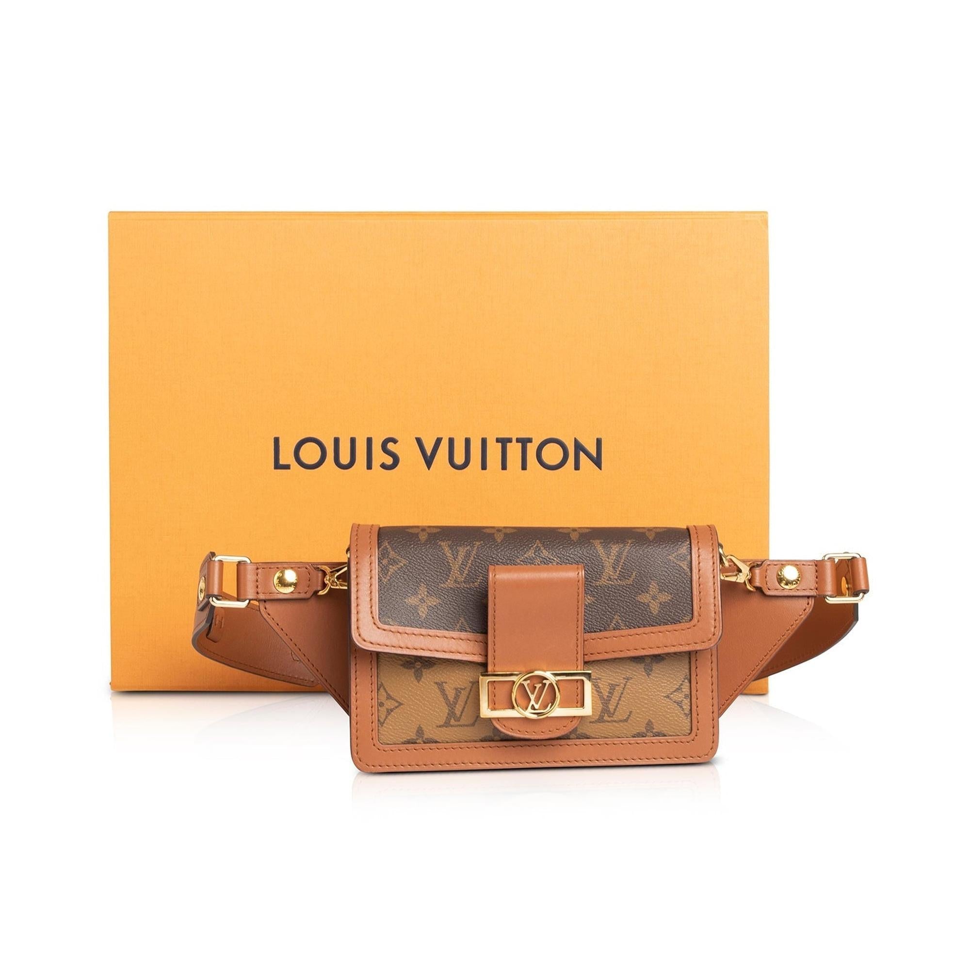 Louis Vuitton Monogram Reverse Dauphine Bumbag w/ Box